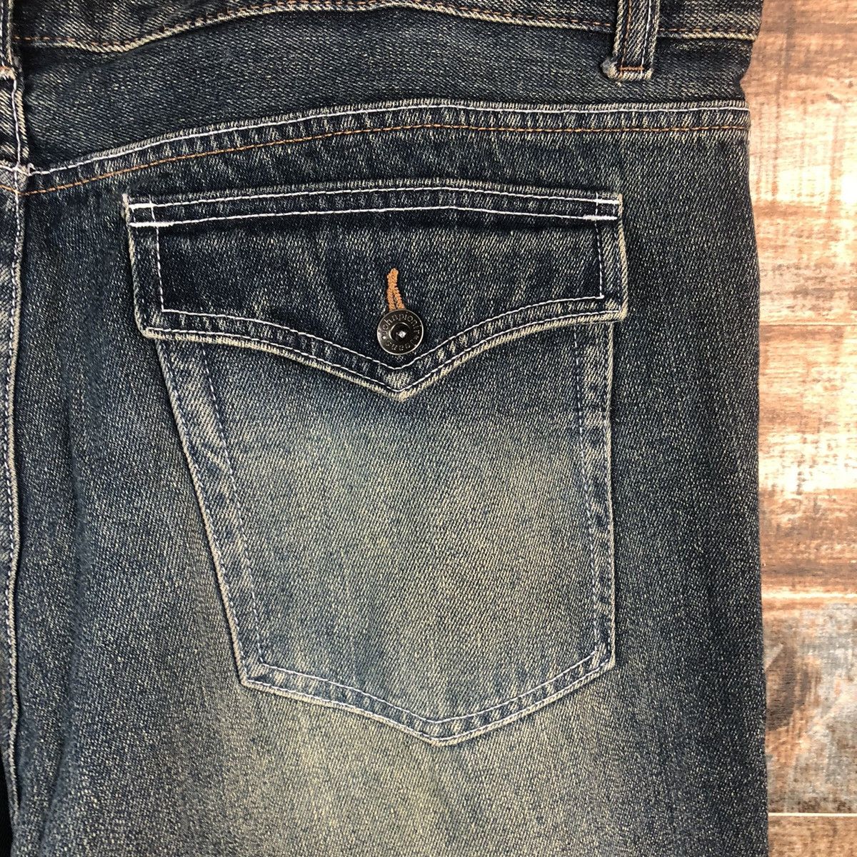 Japanese Brand DL Johnpoint Jeans Blue Denim Pants #C285 Size US 38 / EU 54 - 16 Thumbnail