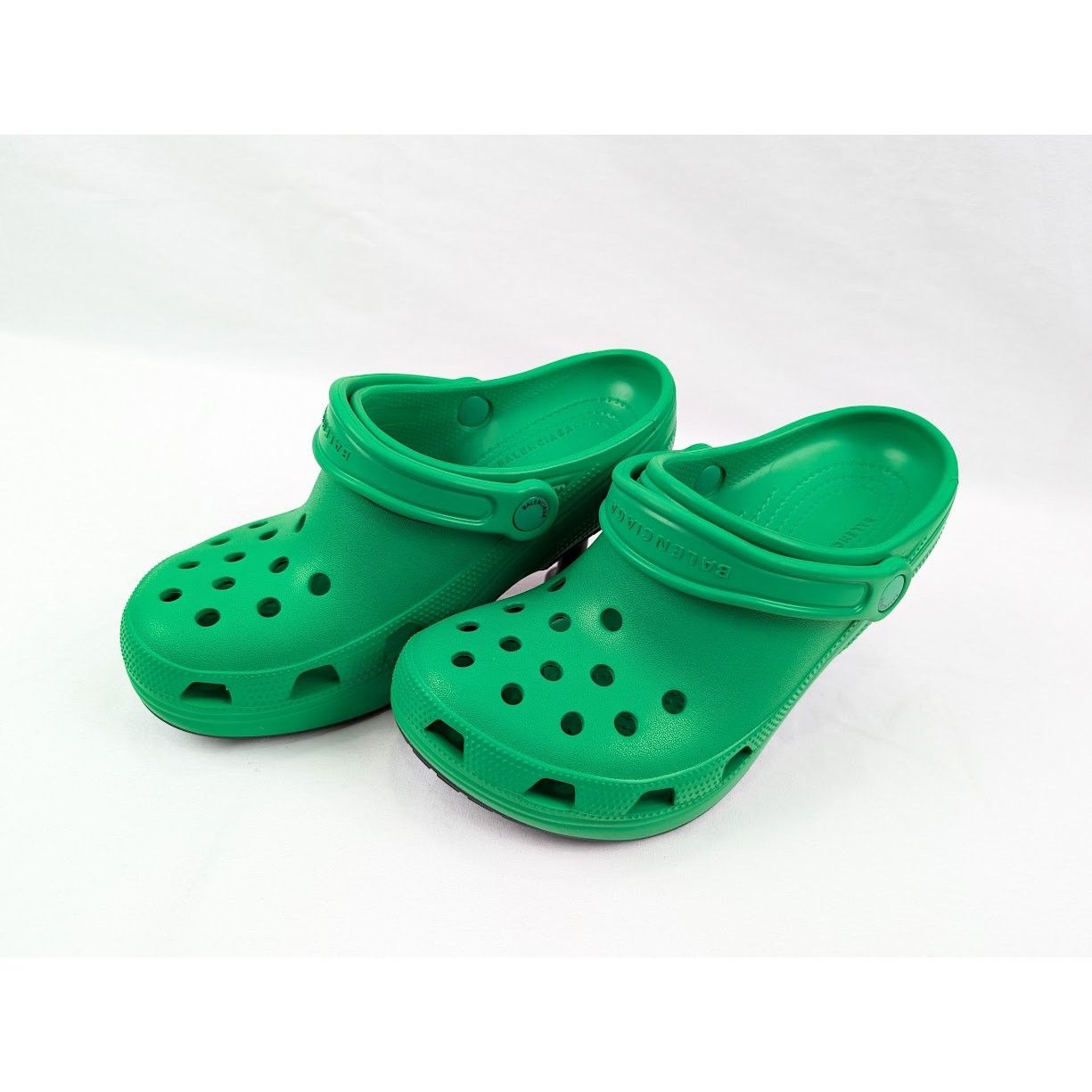 Balenciaga o1rshd1 Q:2 / Rubber Crocs Madame in Grass Green Size US 8 / IT 38 - 18 Thumbnail