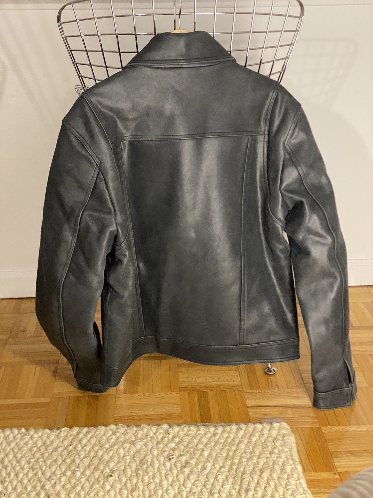 Other ScienceProject Washed Leather Jacket Size US L / EU 52-54 / 3 - 4 Thumbnail