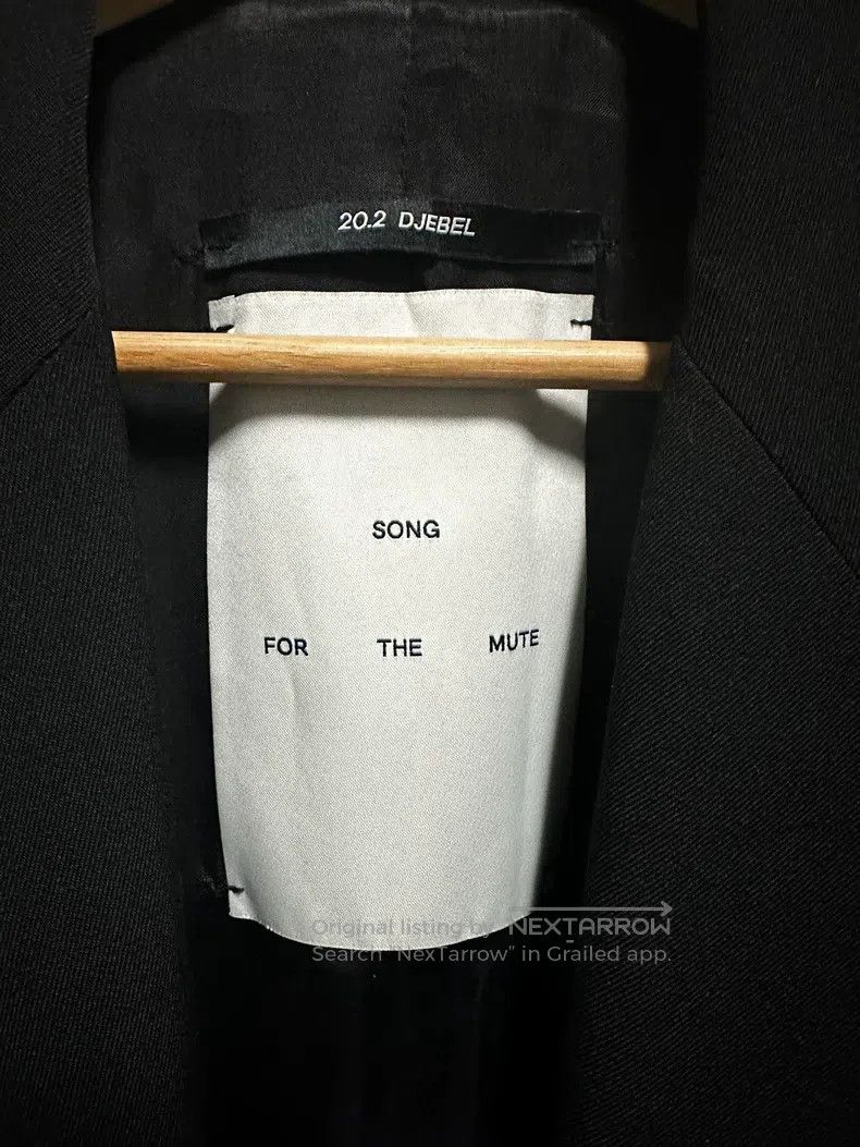 Song For The Mute SONG FOR THE MUTE Buddha bead printed jacket Size 46S - 5 Thumbnail