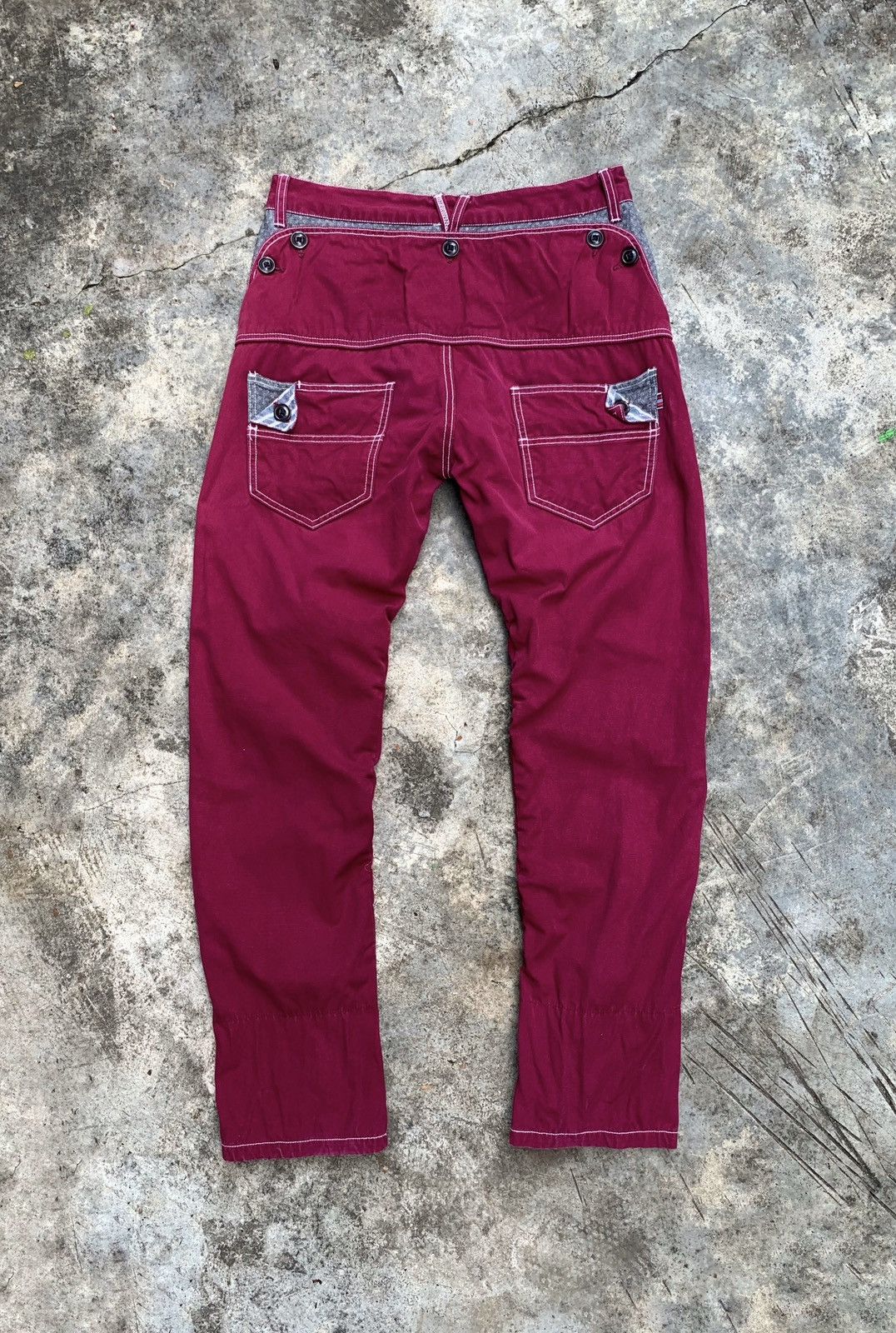Japanese Brand × semanticdesign Semanticdesign Japan Double Waist Pants Size US 31 - 6 Thumbnail