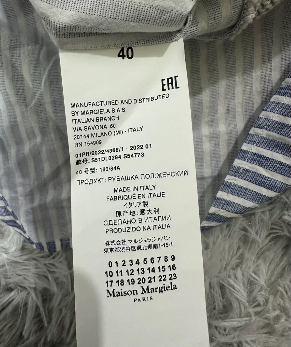 Maison Margiela Maison Margiela Fake Two Patchwork Shirts 2407-Nextarrow Size US XXS / EU 40 - 6 Thumbnail