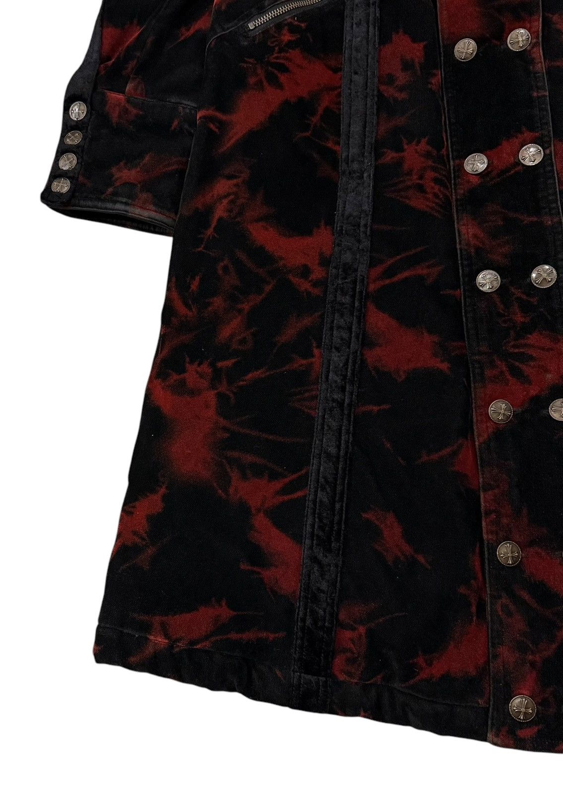 If Six Was Nine Vintage Ozz On Seditionaries Cross Buttons Long Jacket Size S / US 4 / IT 40 - 4 Thumbnail