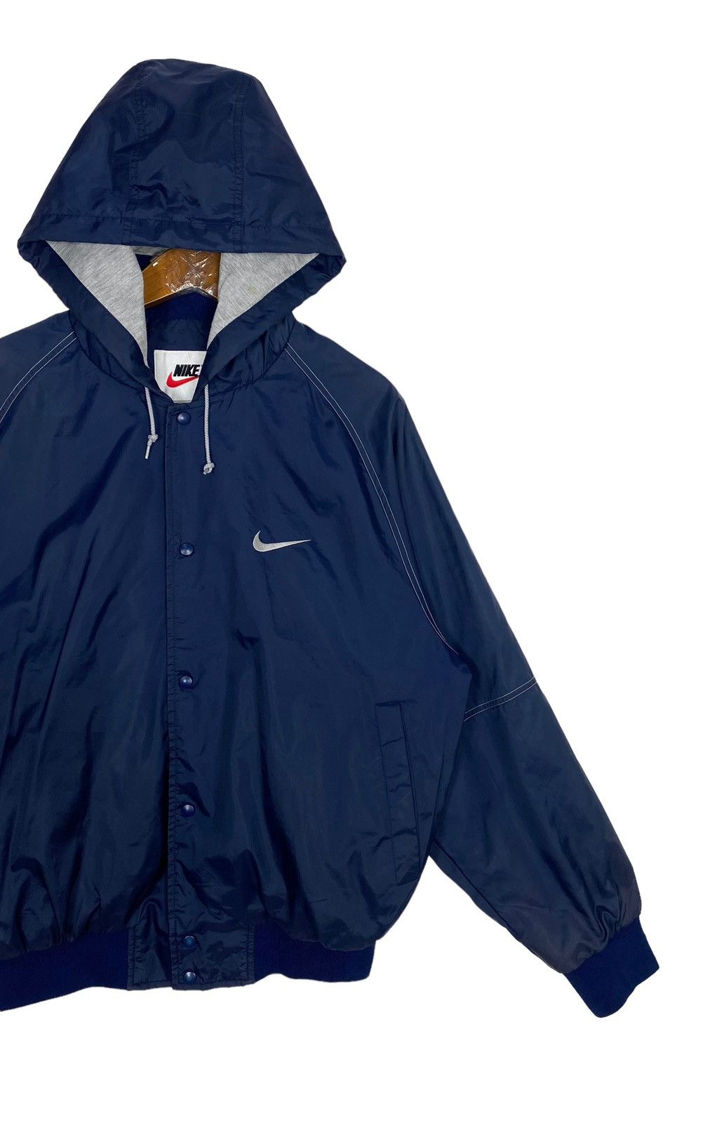 Nike Rare‼️ Vintage Nike Hoodie Embroidery Spellout Size US M / EU 48-50 / 2 - 5 Thumbnail