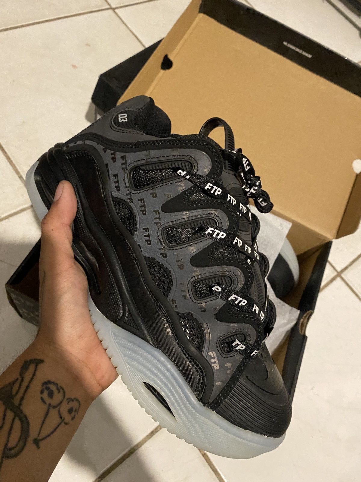 Fuck The Population × Osiris FTP OSIRIS D3 2001 NEW DS SIZE 9 Size US 9 / EU 42 - 1 Thumbnail
