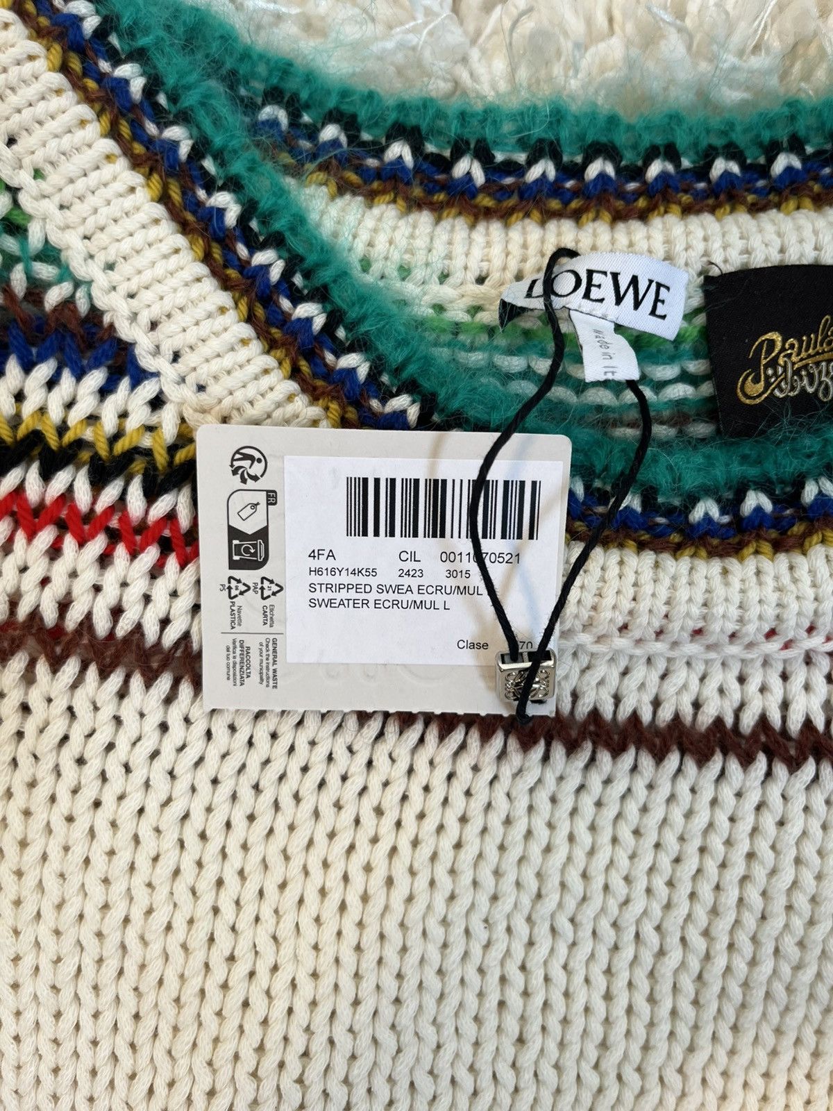 Loewe Loewe knit sweater Size US L / EU 52-54 / 3 - 3 Thumbnail