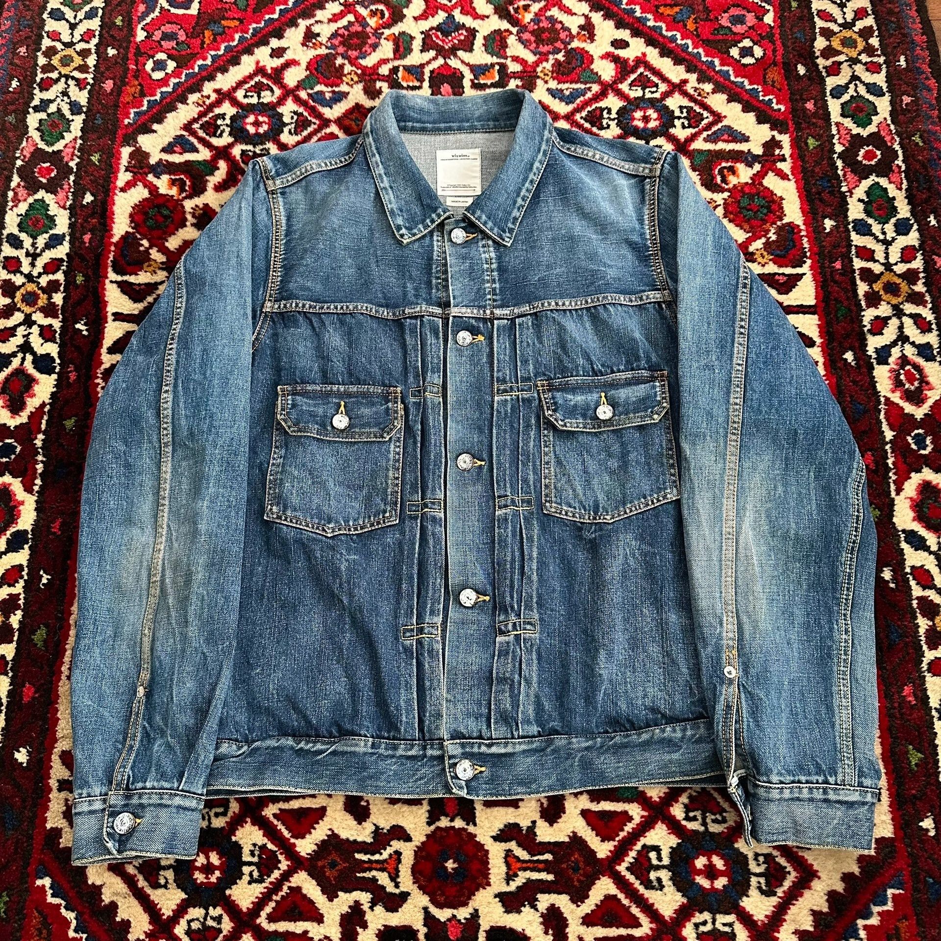 Visvim visvim 19aw 101 Dry1000 Denim Jacket Size US XL / EU 56 / 4 - 3 Thumbnail