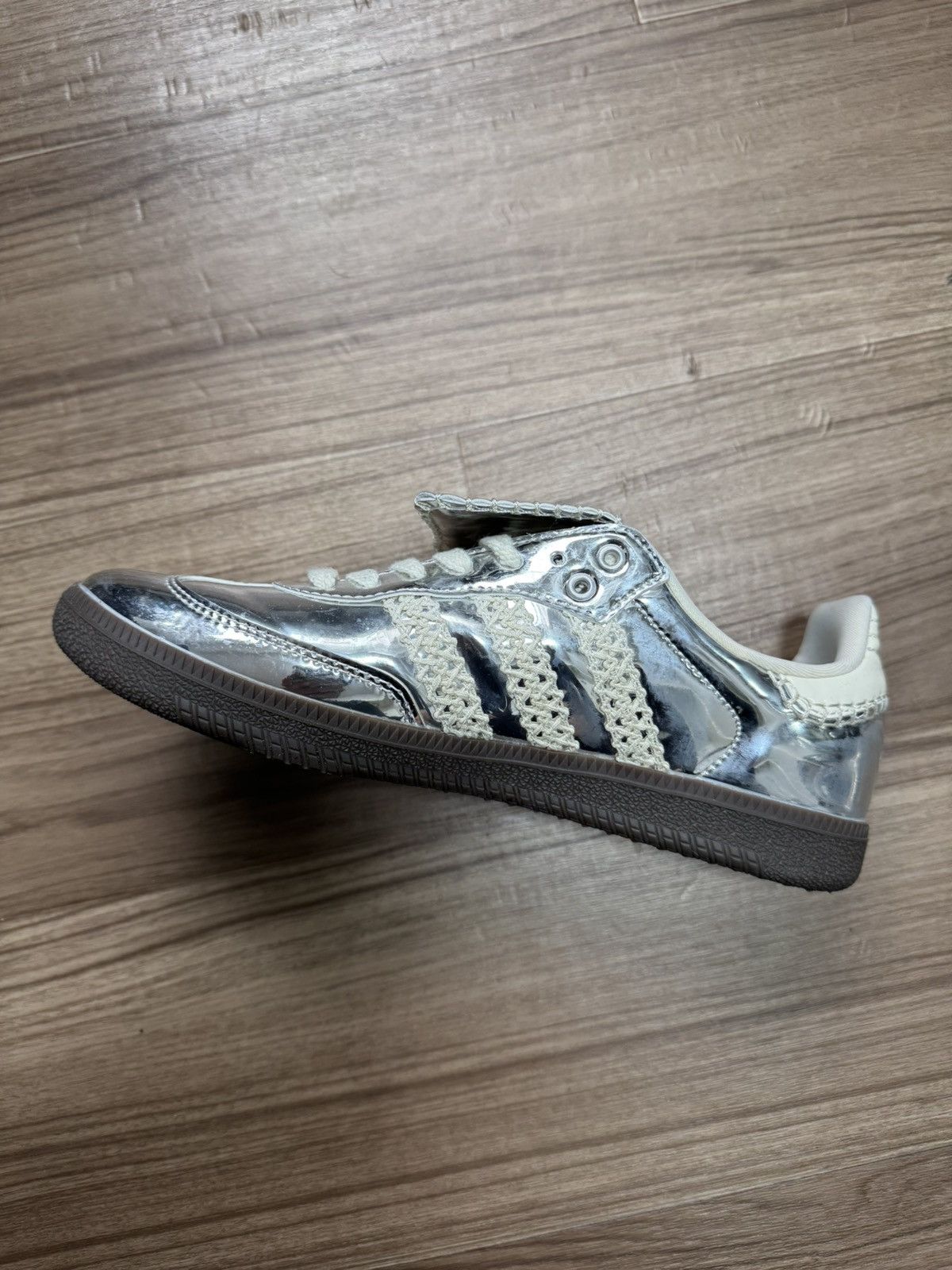 Wales Bonner Wales Bonner x adidas Samba Silver Metallic Size US 8 / EU 41 - 9 Thumbnail
