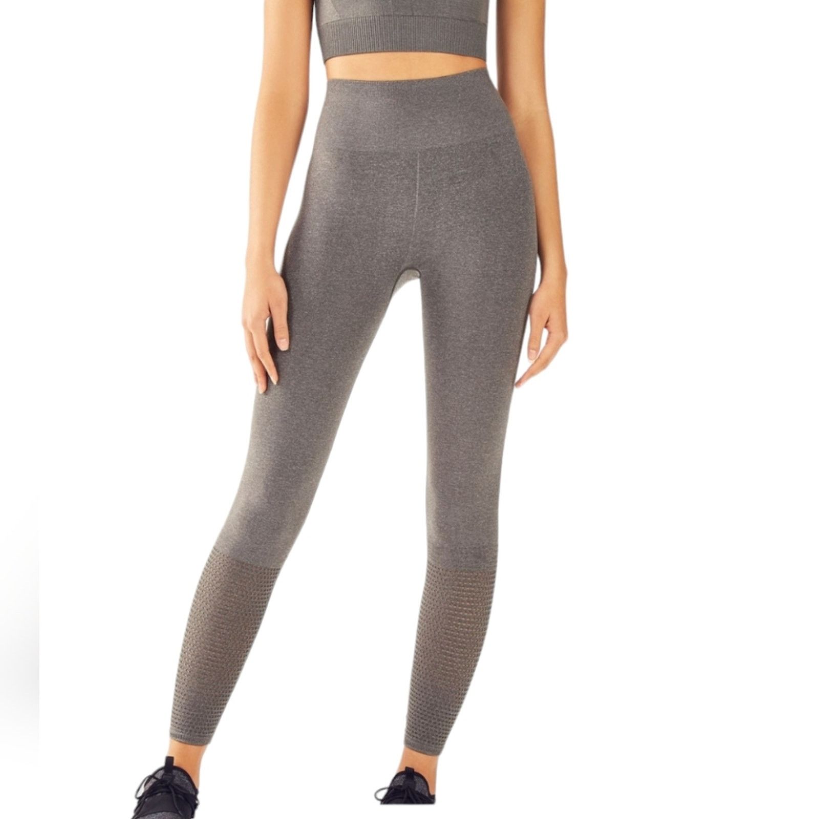Fabletics Fabletics Seamless Gray Legging full length small Size 28" / US 6 / IT 42 - 1 Thumbnail