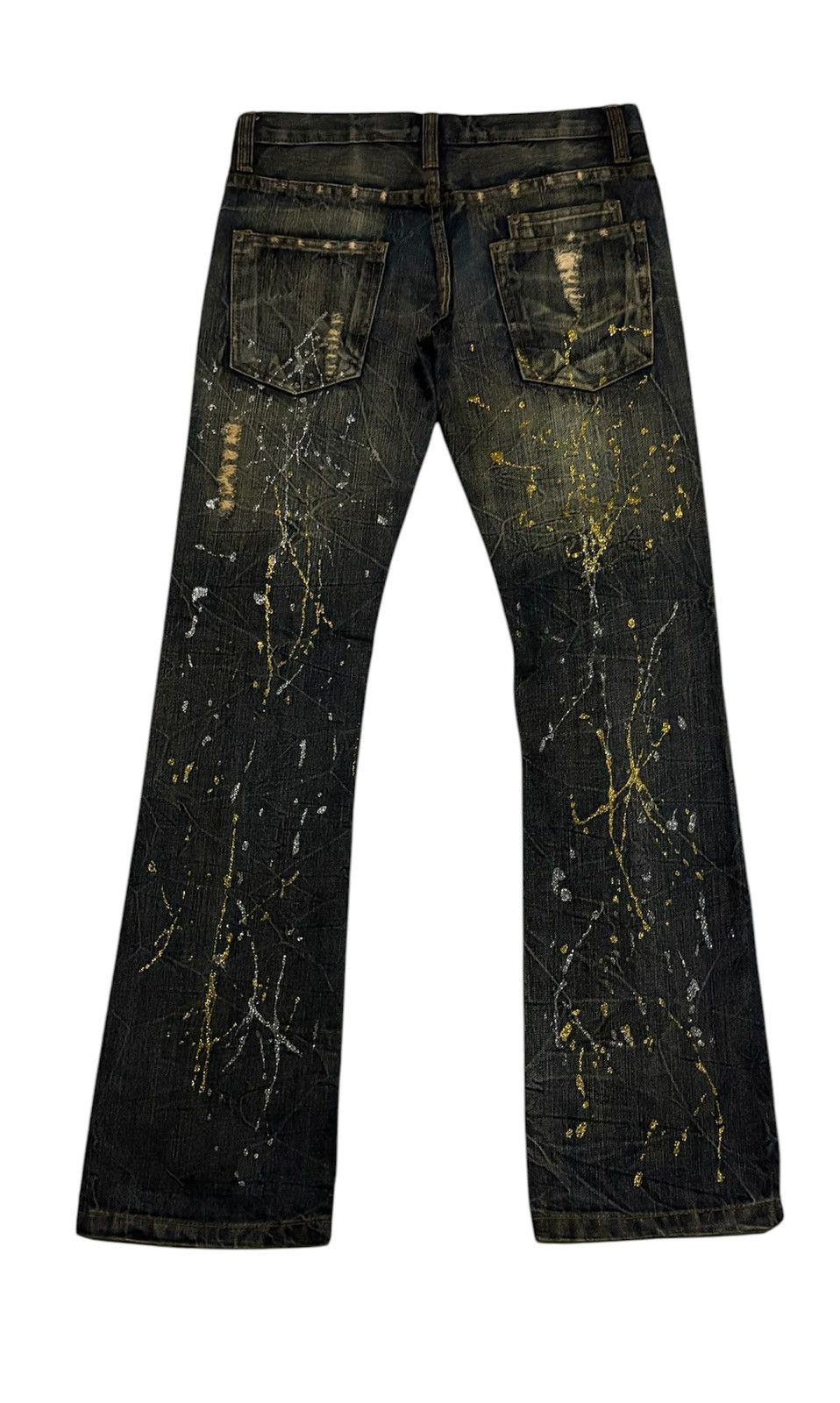 Other K.U.I Streetwear Jeans Flared Distressed Denim Size US 32 / EU 48 - 9 Thumbnail