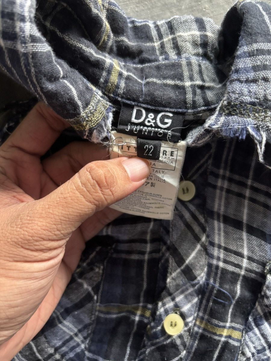 Dolce & Gabbana vintage dolce gabbana flannel patchwork distressed style Size US M / EU 48-50 / 2 - 3 Thumbnail
