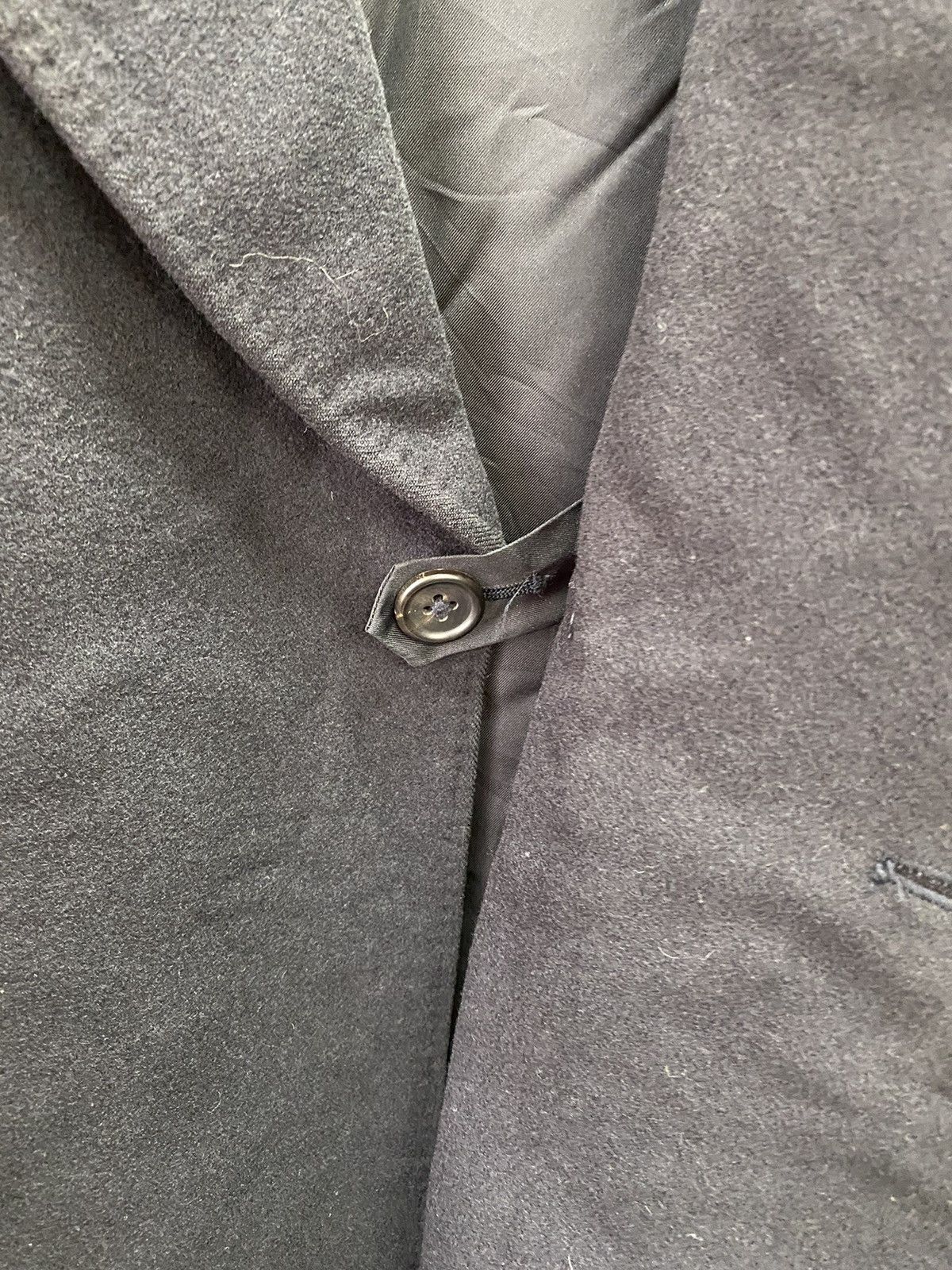 Yohji Yamamoto Vtg 90s Japanese fashion Master Yohji Yamamoto Wool coat Size US M / EU 48-50 / 2 - 9 Thumbnail