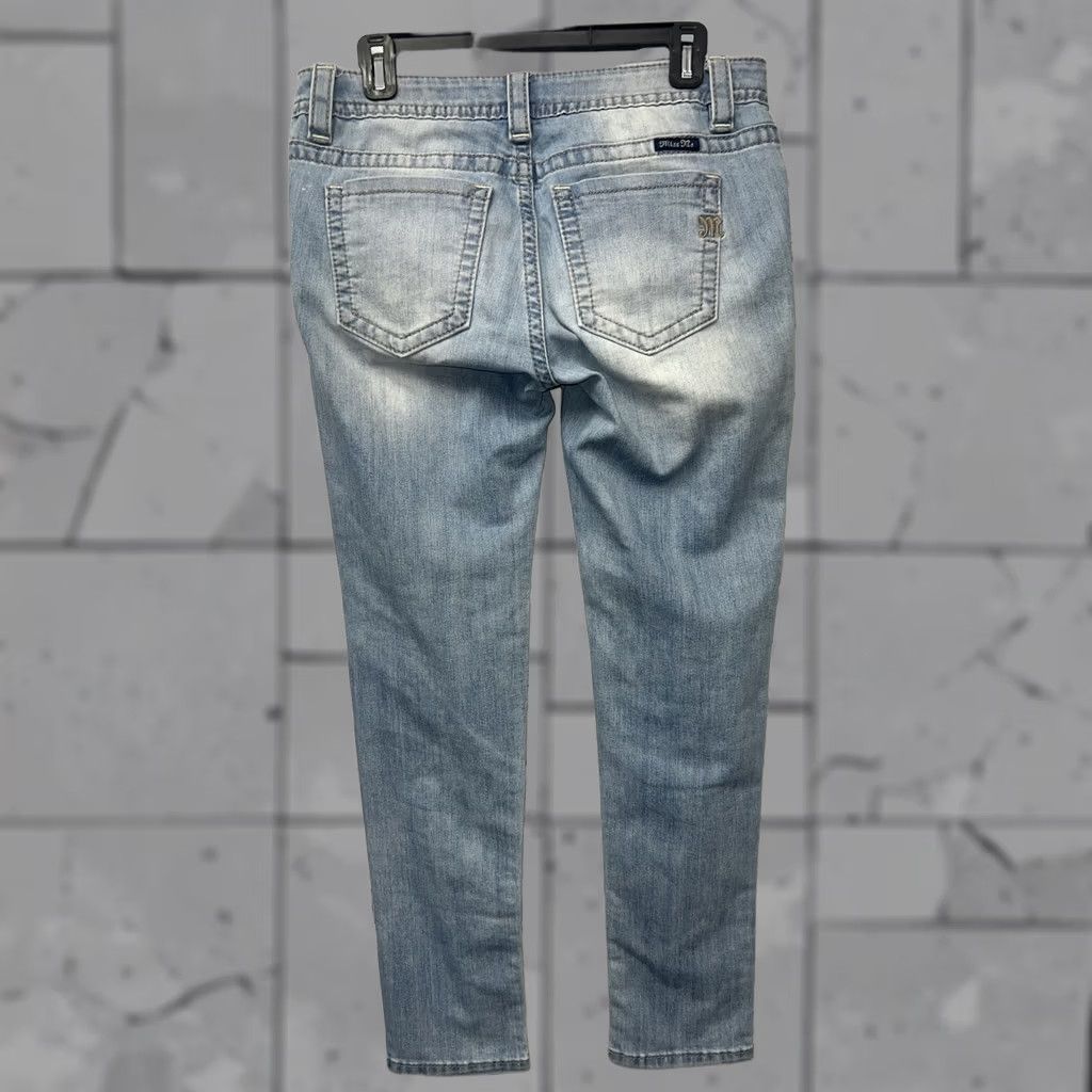 Miss Me Miss Me Jeans Womens Size 28 Mid Rise Skinny Button Fly Blue 30" Inseam Size 28" / US 6 / IT 42 - 1 Thumbnail