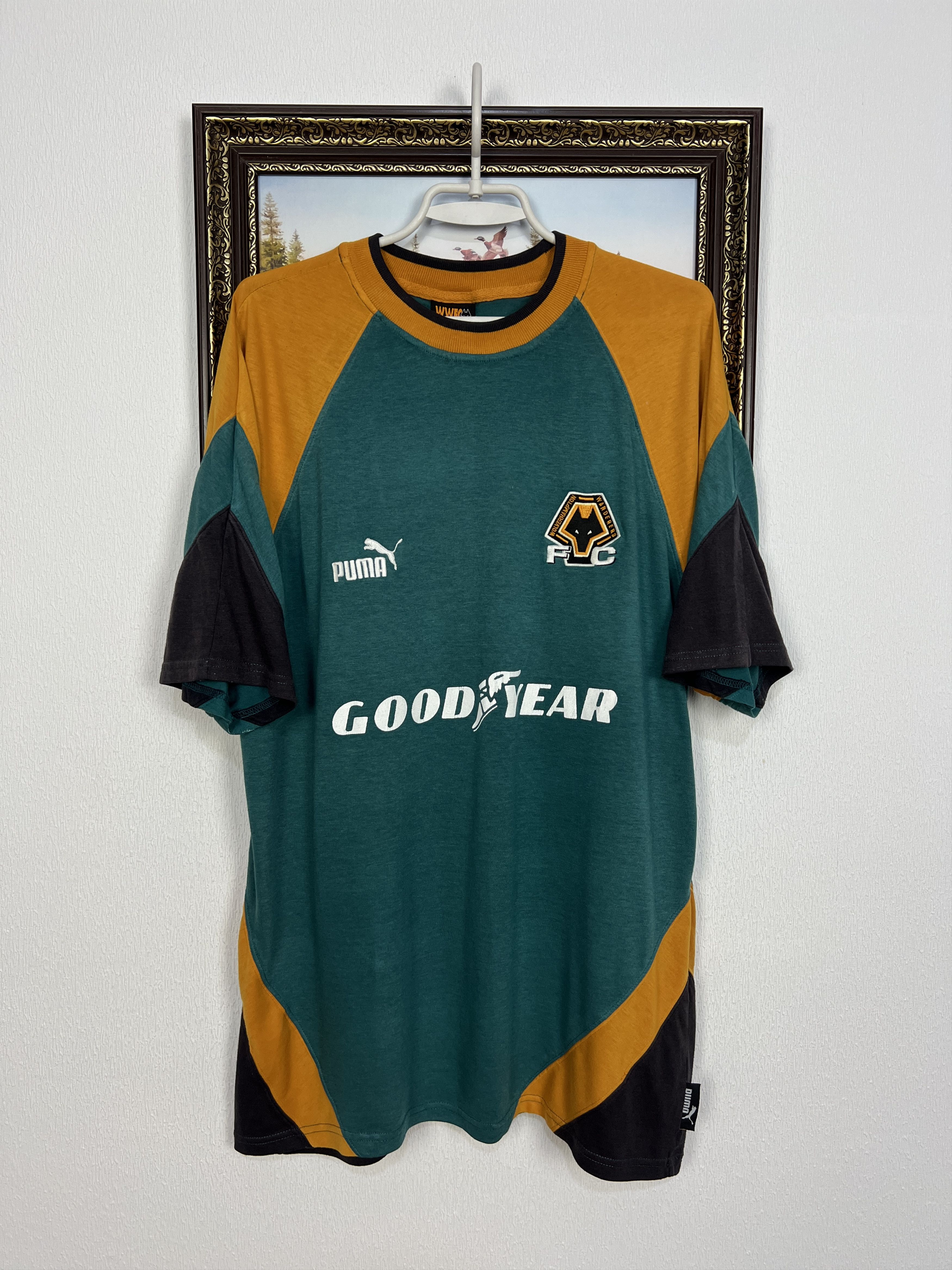 Puma Wolverhampton Wanderers Wolves Football Train Shirts Jersey Size US L / EU 52-54 / 3 - 1 Thumbnail