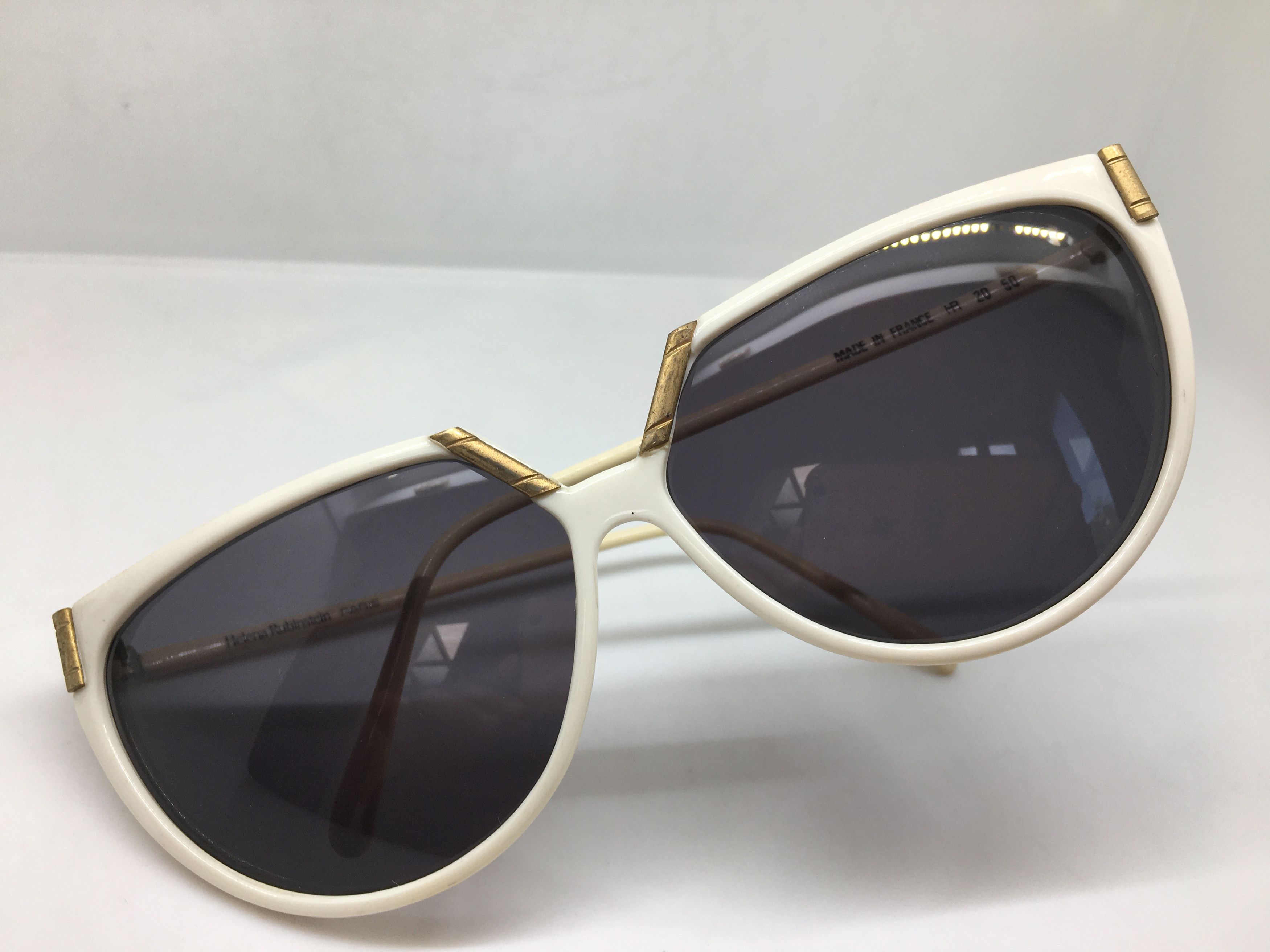 Vintage Vintage HELENA RUBINSTEIN HR 20 Oversize Sunglasses France Size ONE SIZE - 5 Thumbnail