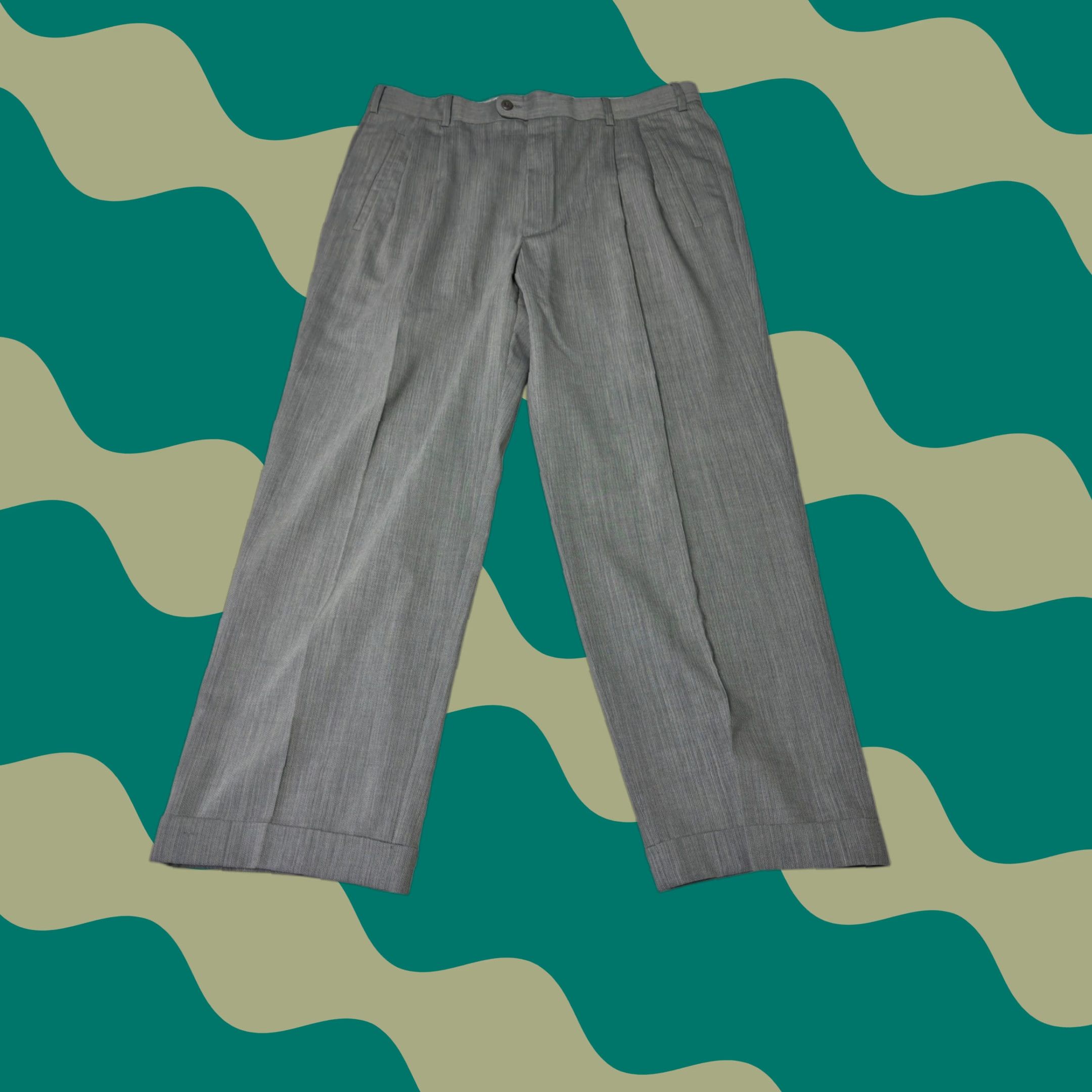 Zanella Jesse Model Wool pleated trousers | Grailed