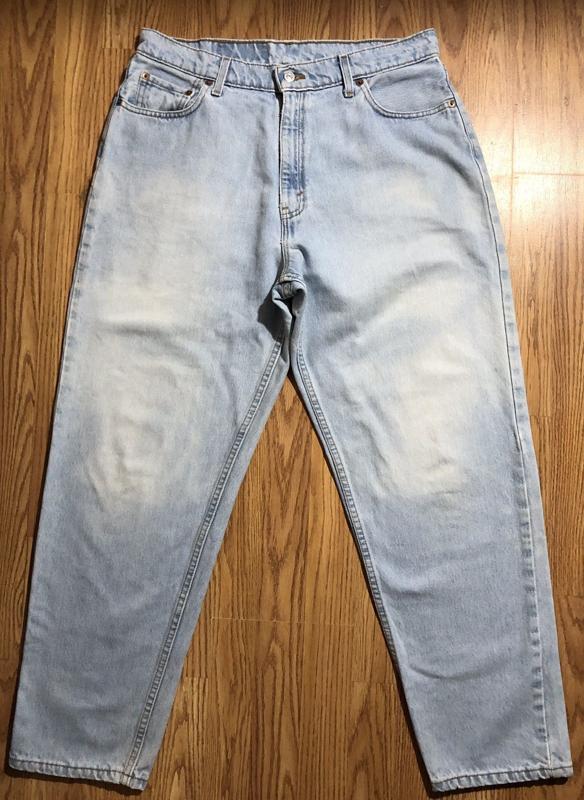 Levi's × Vintage Vintage Levi’s 560 US Made Loose Fit Denim Jeans Size 16 Size 38" / US 16 / IT 52 - 2 Thumbnail