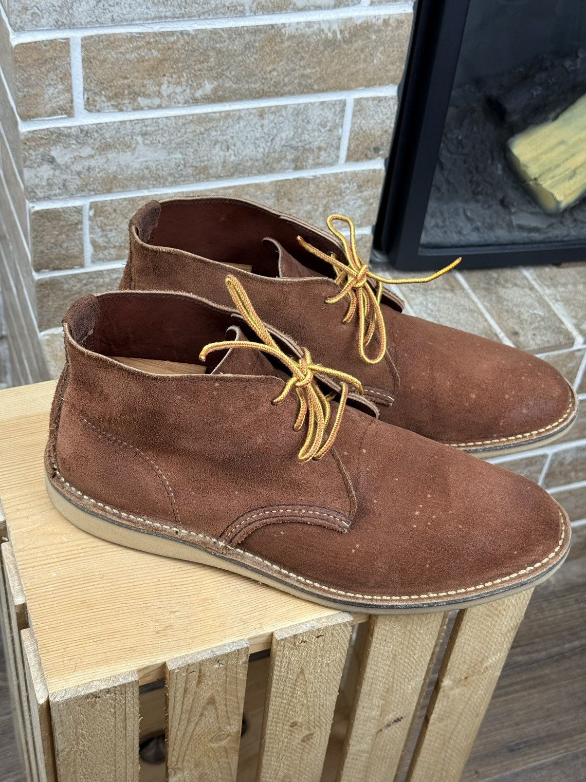 Red Wing Red Wing Weekender Chukka Desert Suede Boots 3326 Made in US Size US 10 / EU 43 - 5 Thumbnail