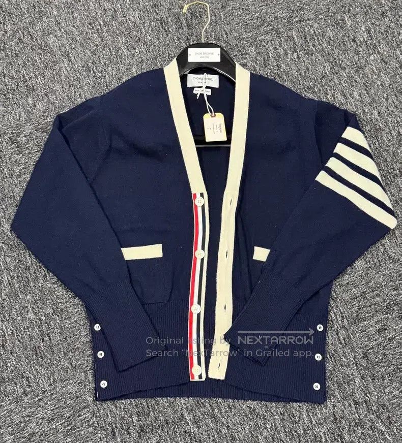 Thom Browne Thom Browne Cashmere Cardigan Size US L / EU 52-54 / 3 - 3 Thumbnail