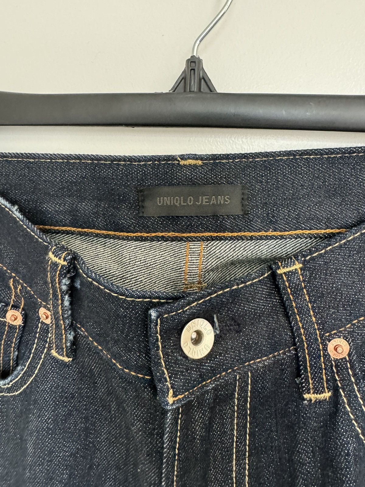 Uniqlo Uniqlo Raw Selvedge Indigo Denim Size US 30 / EU 46 - 2 Thumbnail