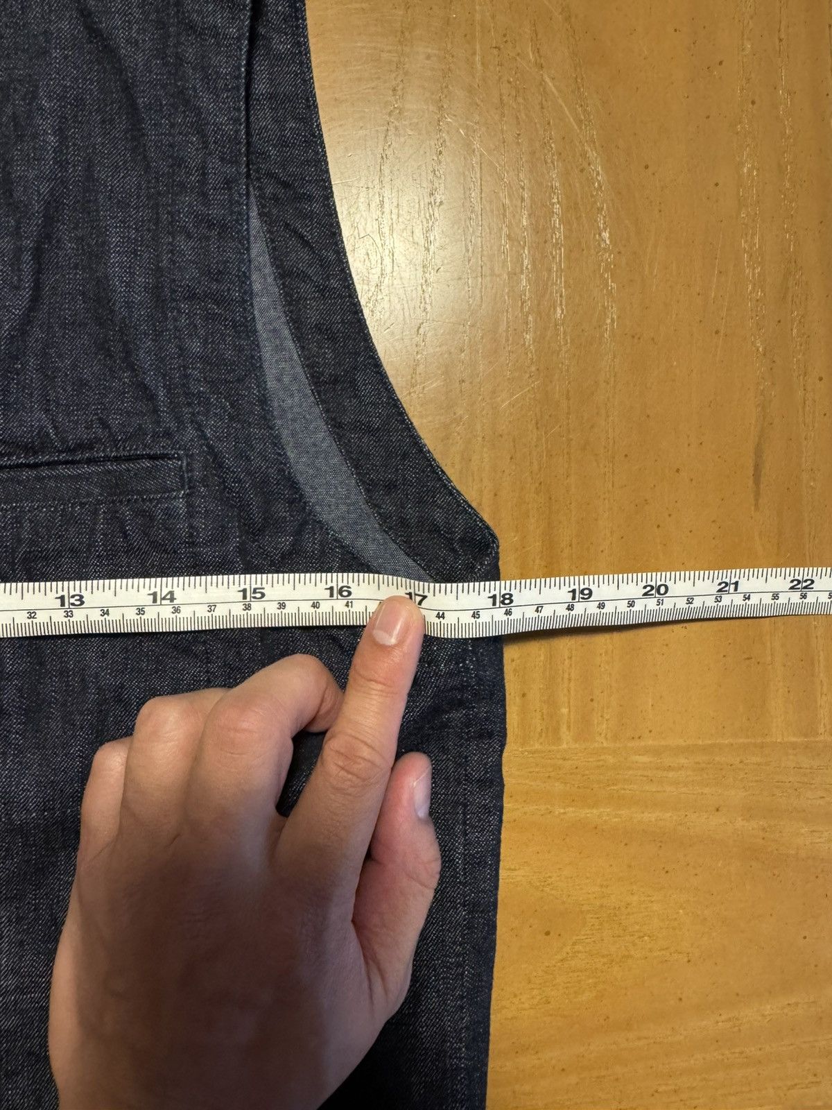 Momotaro Jeans Momotaro 11oz DENIM VEST - 04-063 Size US XS / EU 42 / 0 - 10 Thumbnail