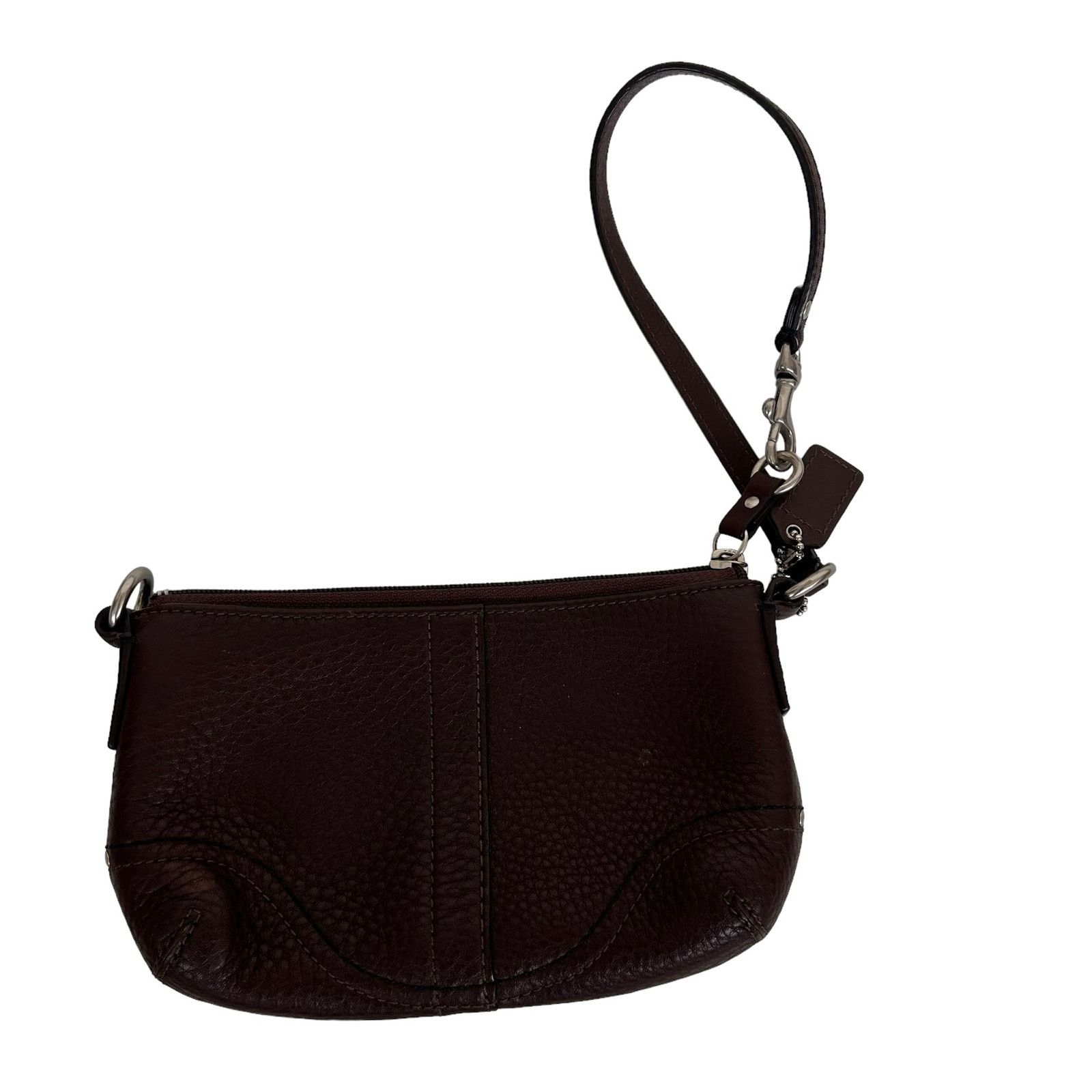Coach Coach Brown Leather Wristlet Wallet Size ONE SIZE - 3 Thumbnail