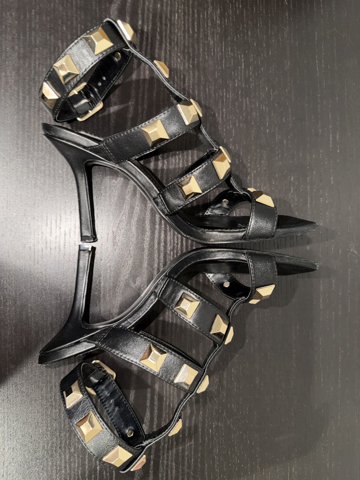 Steve Madden Steve Madden Rock Stud Heeled Sandals Size US 7.5 / IT 37.5 - 6 Thumbnail