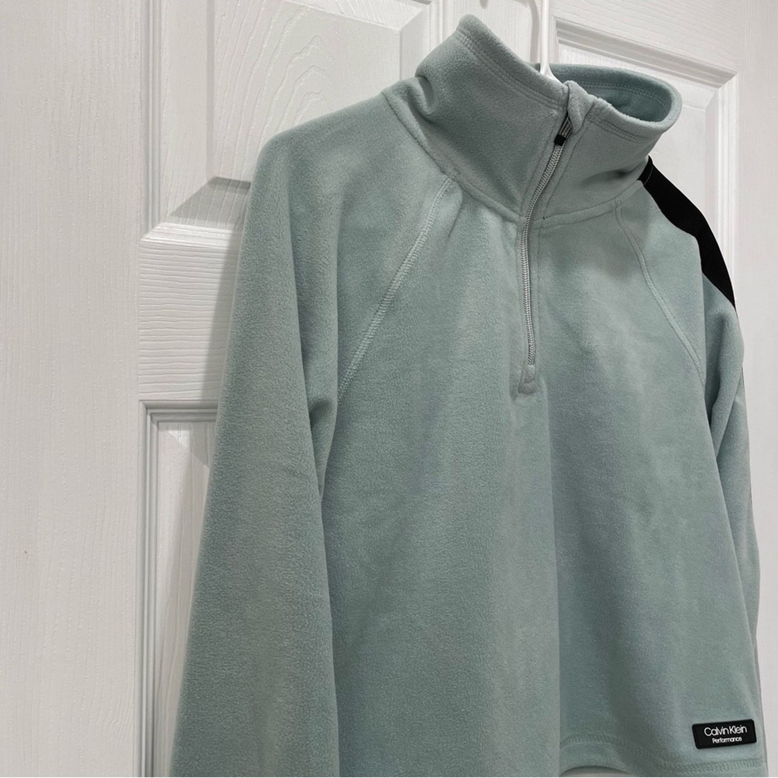 Calvin Klein Calvin Klein Performance Cropped Fleece 1/2 Zip M Size M / US 6-8 / IT 42-44 - 3 Thumbnail