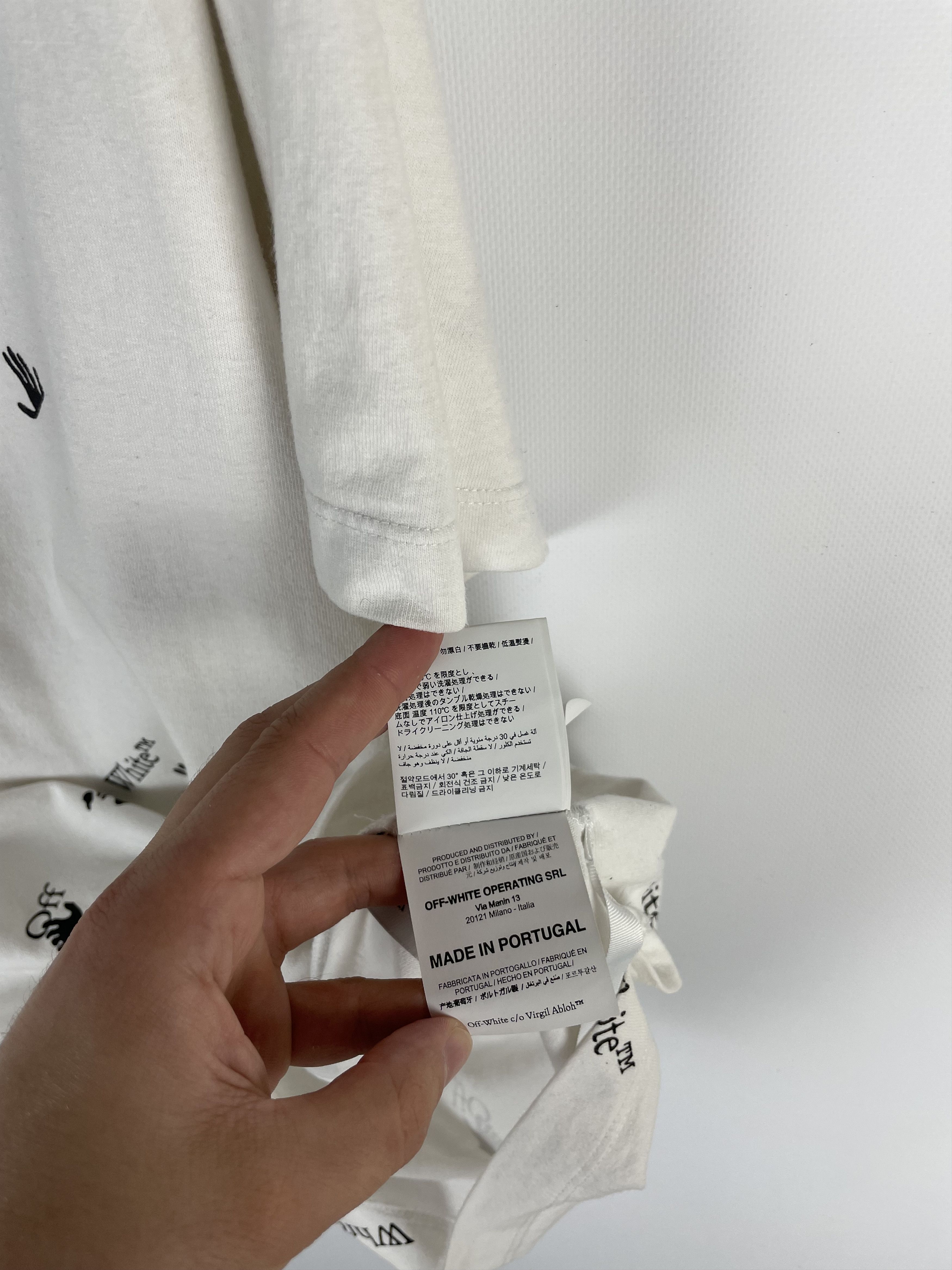 Off-White Off-white Monogram Tee Size US L / EU 52-54 / 3 - 11 Thumbnail