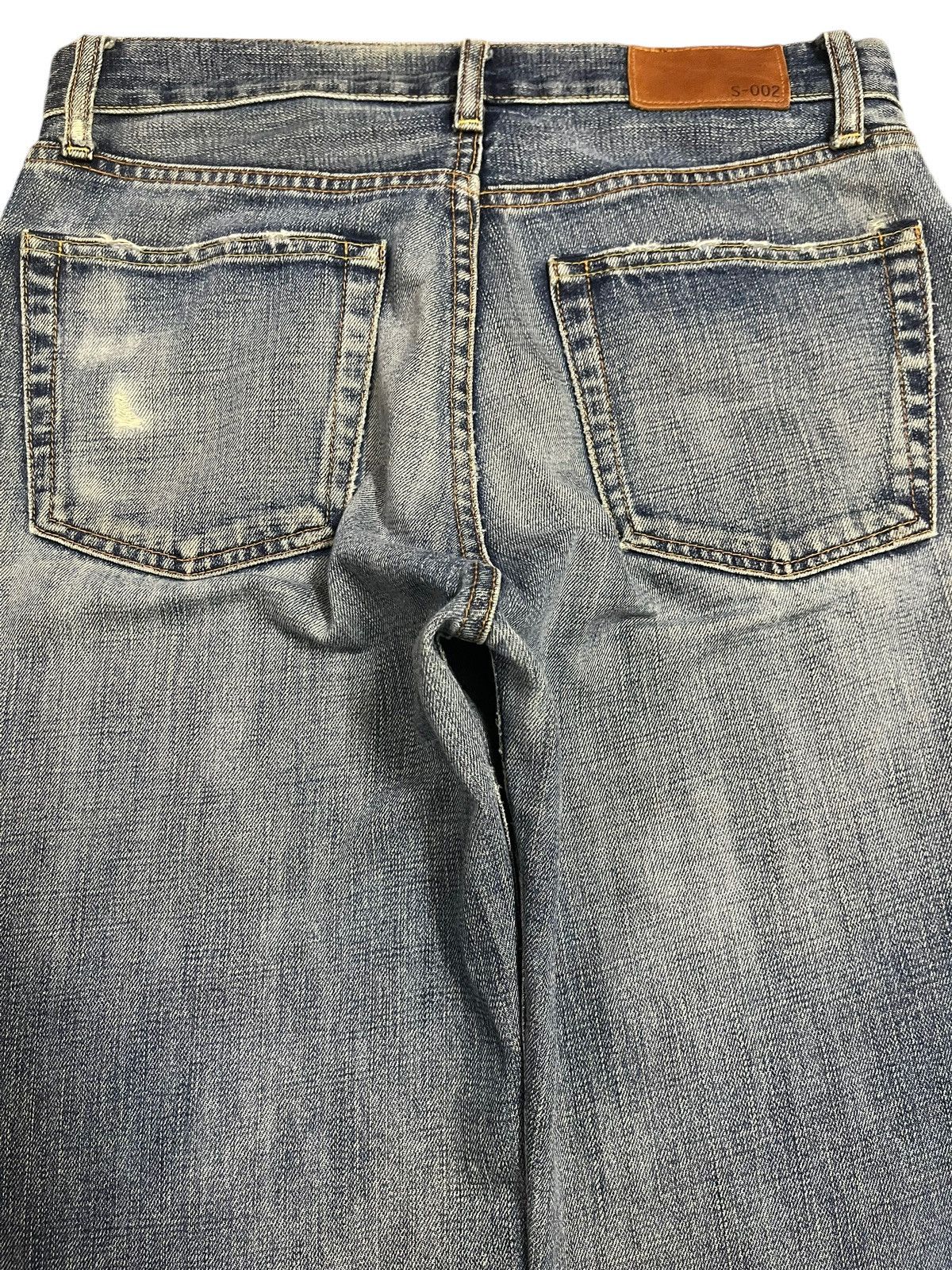 Uniqlo Vintage Japanese Uniqlo Blue Faded Wash Style Jeans Size US 30 / EU 46 - 5 Thumbnail
