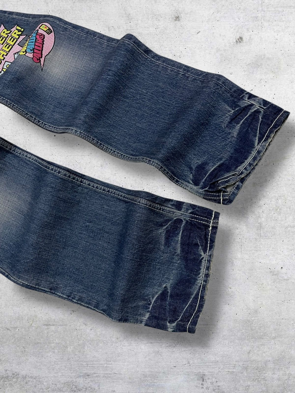 Hysteric Glamour VINTAGE CO & LU RARE JAPAN DESIGNER SPECIAL EDITION DENIM Size US 29 - 4 Thumbnail