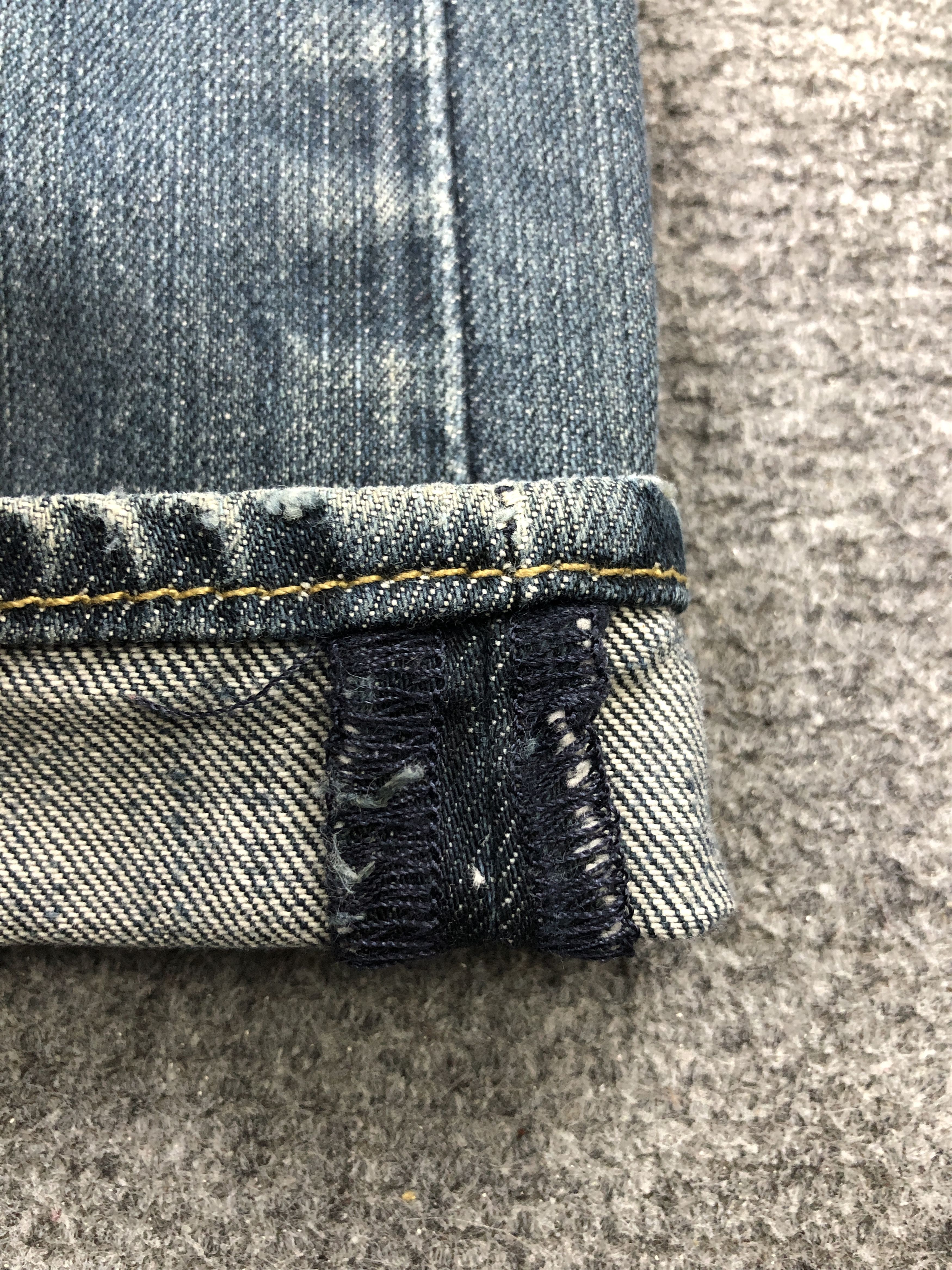 Levi's × Vintage Vintage Levis 501 Dark Blue Jeans Size US 31 - 11 Thumbnail
