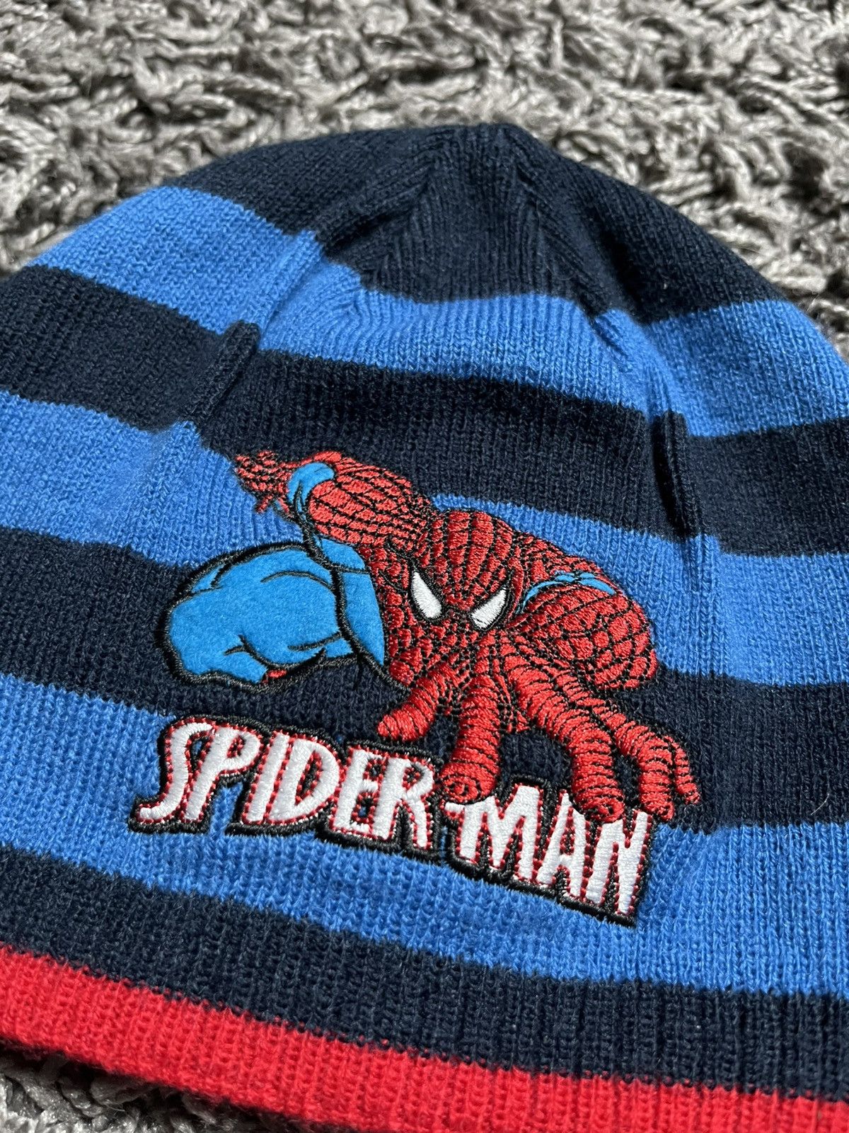 Vintage SPIDERMAN VINTAGE Y2K HAT Size ONE SIZE - 2 Thumbnail