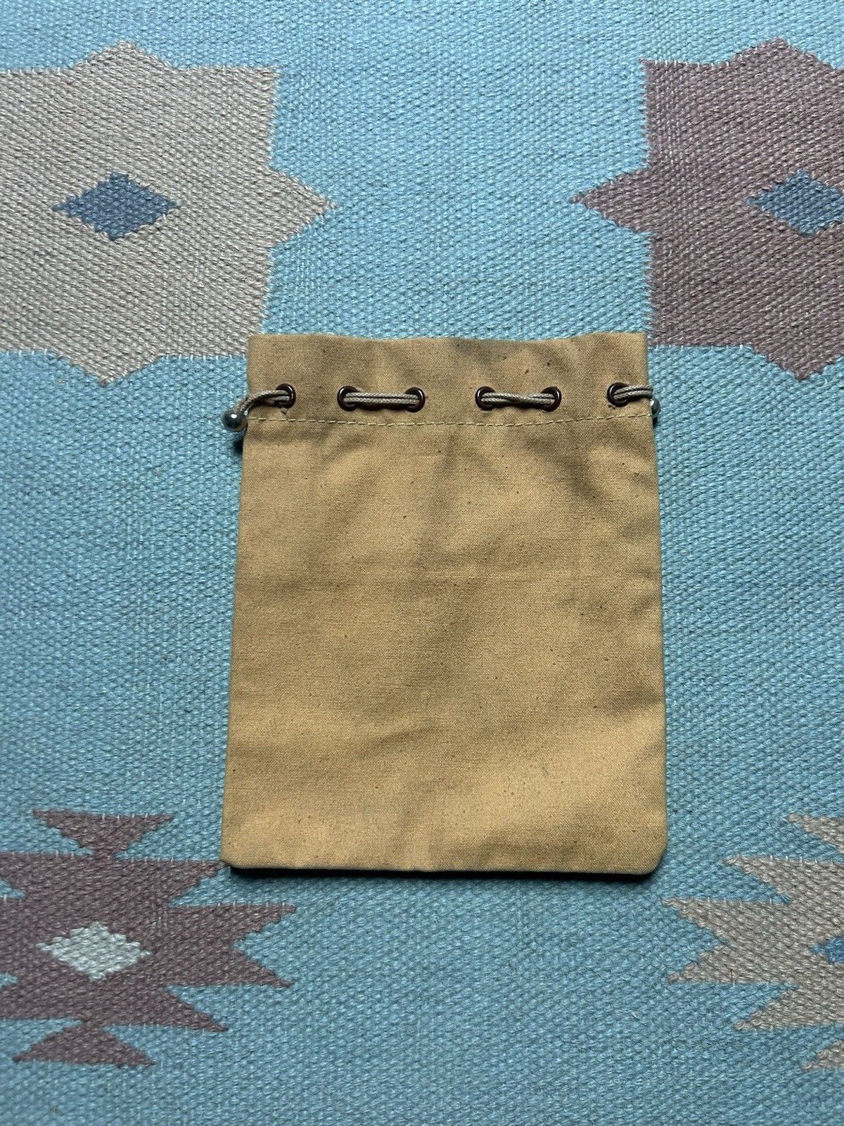 Vintage Vtg Clinton County canvas bank bag Frankfort Indiana Bag Co Size ONE SIZE - 5 Thumbnail