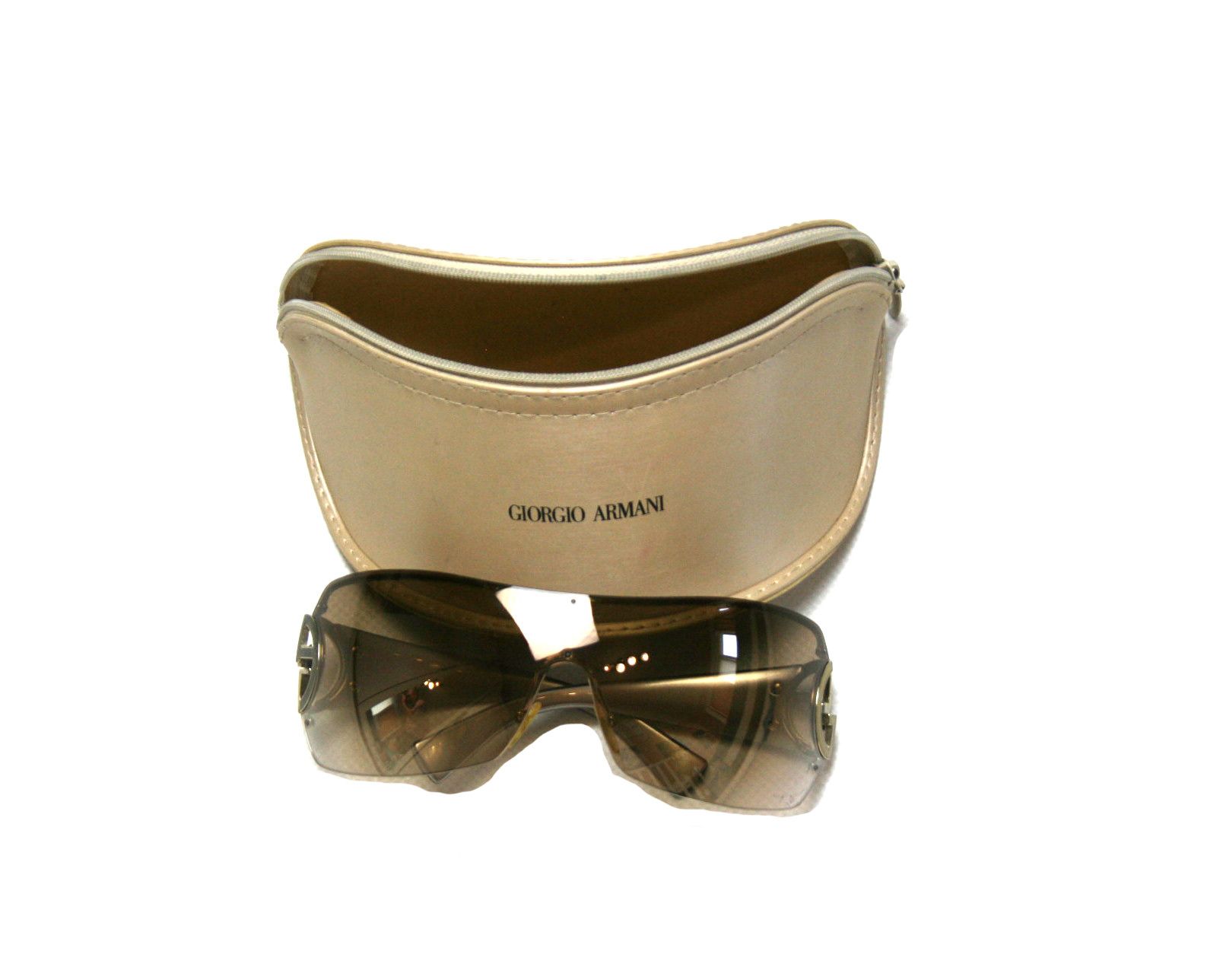 Armani × Giorgio Armani 00S GA Logo Mask Sunglasses Vintage Size ONE SIZE - 2 Thumbnail