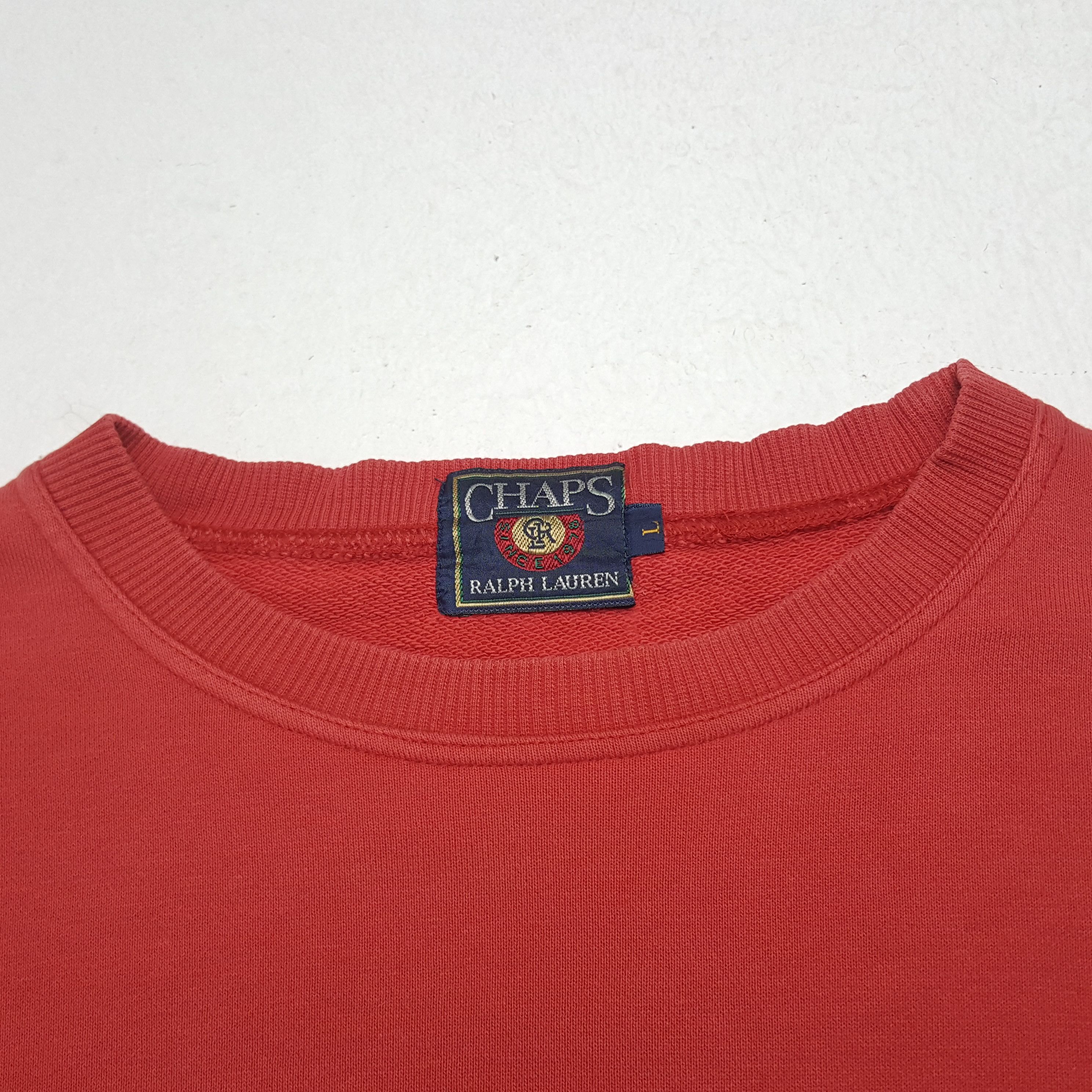 Chaps Ralph Lauren × Vintage Vintage CRL Chaps Ralph Lauren Sweatshirt Size US L / EU 52-54 / 3 - 4 Thumbnail