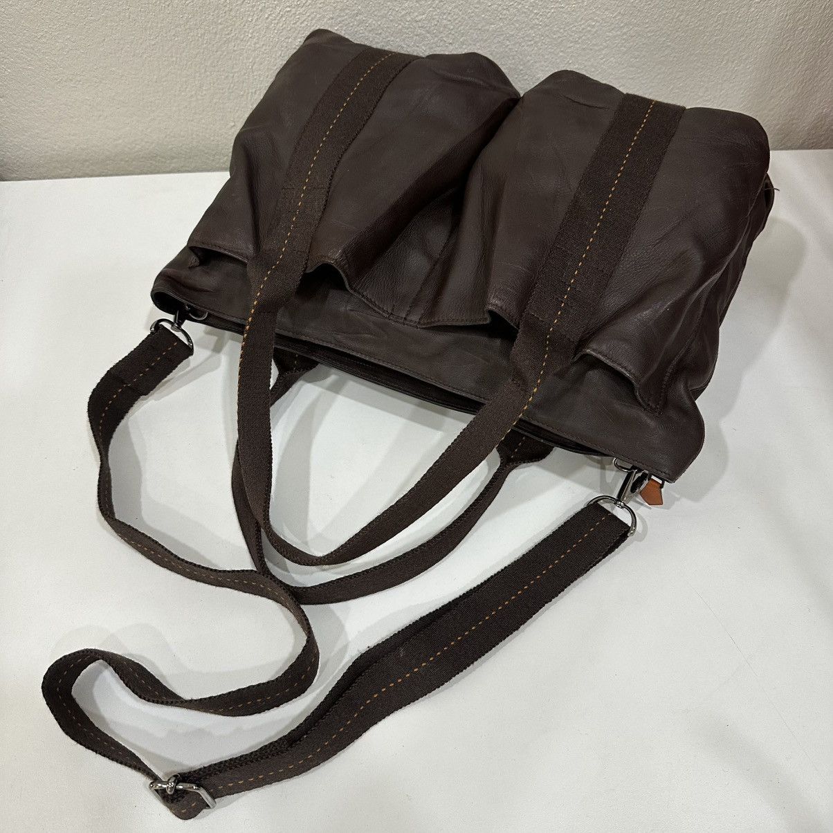 Hermes ‼️LASTDROP‼️ HERMES CARAVAN HORIZONTAL PM TWO WAY LEATHER BAG Size ONE SIZE - 4 Thumbnail