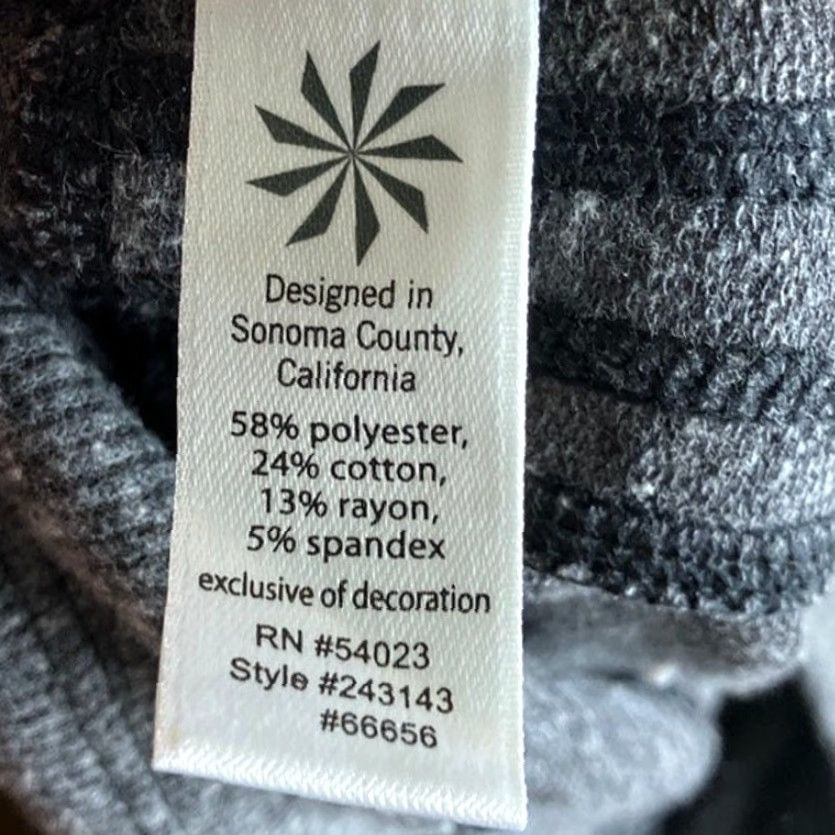 Athleta Athleta Womens Pants Heathered Gray LAX Sweatpant Joggers Small Size S Pockets Elastic Waist Size 28" / US 6 / IT 42 - 5 Thumbnail
