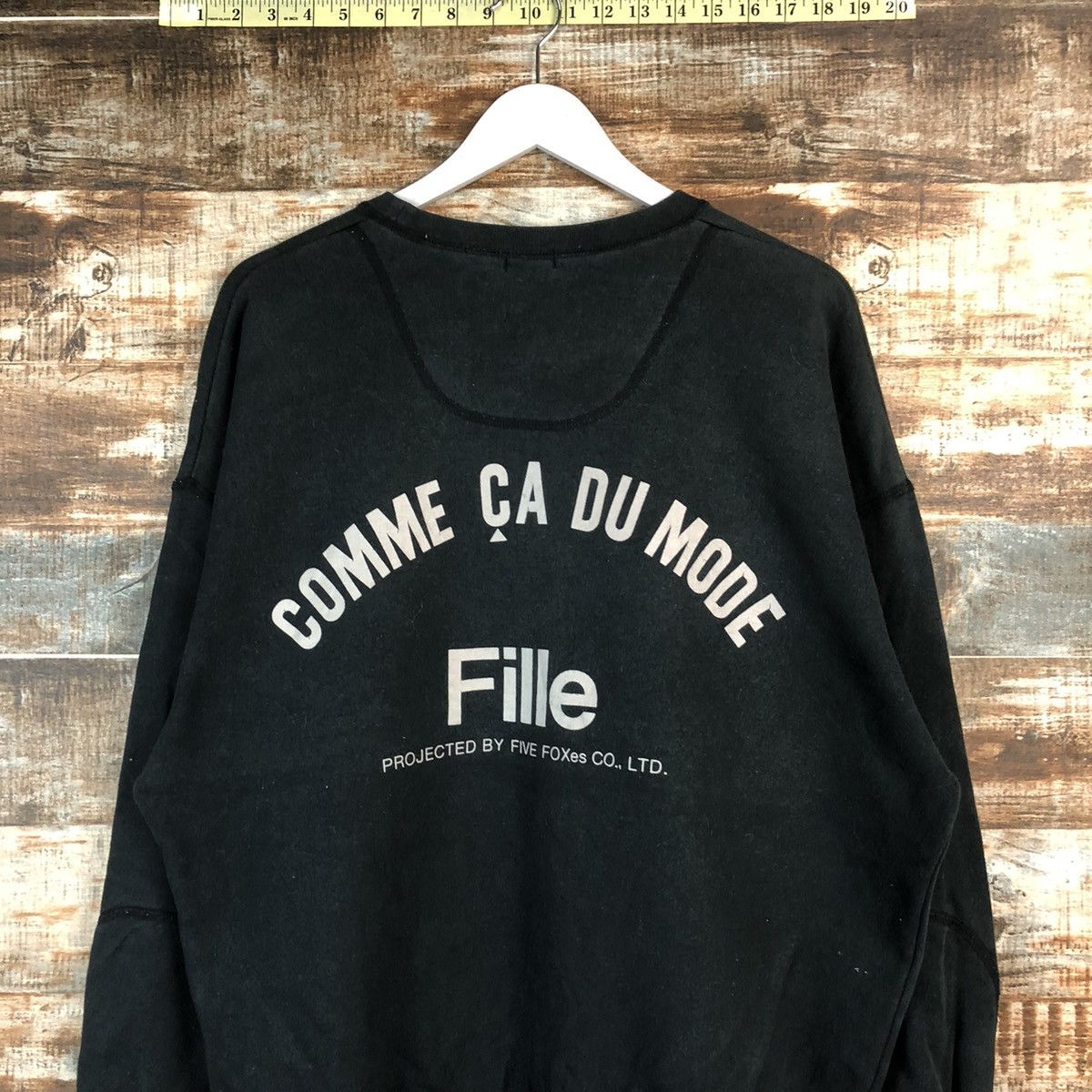 Comme Ca Ism Comme Ca Ism Black Sweatshirt #A2368 Size US L / EU 52-54 / 3 - 2 Thumbnail