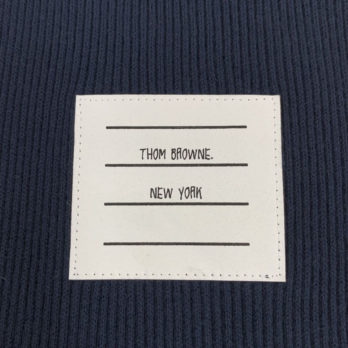 Thom Browne THOM BROWNE 22FW Dark Blue Cotton Casual Sweatpants K26WX Size US 30 / EU 46 - 6 Thumbnail