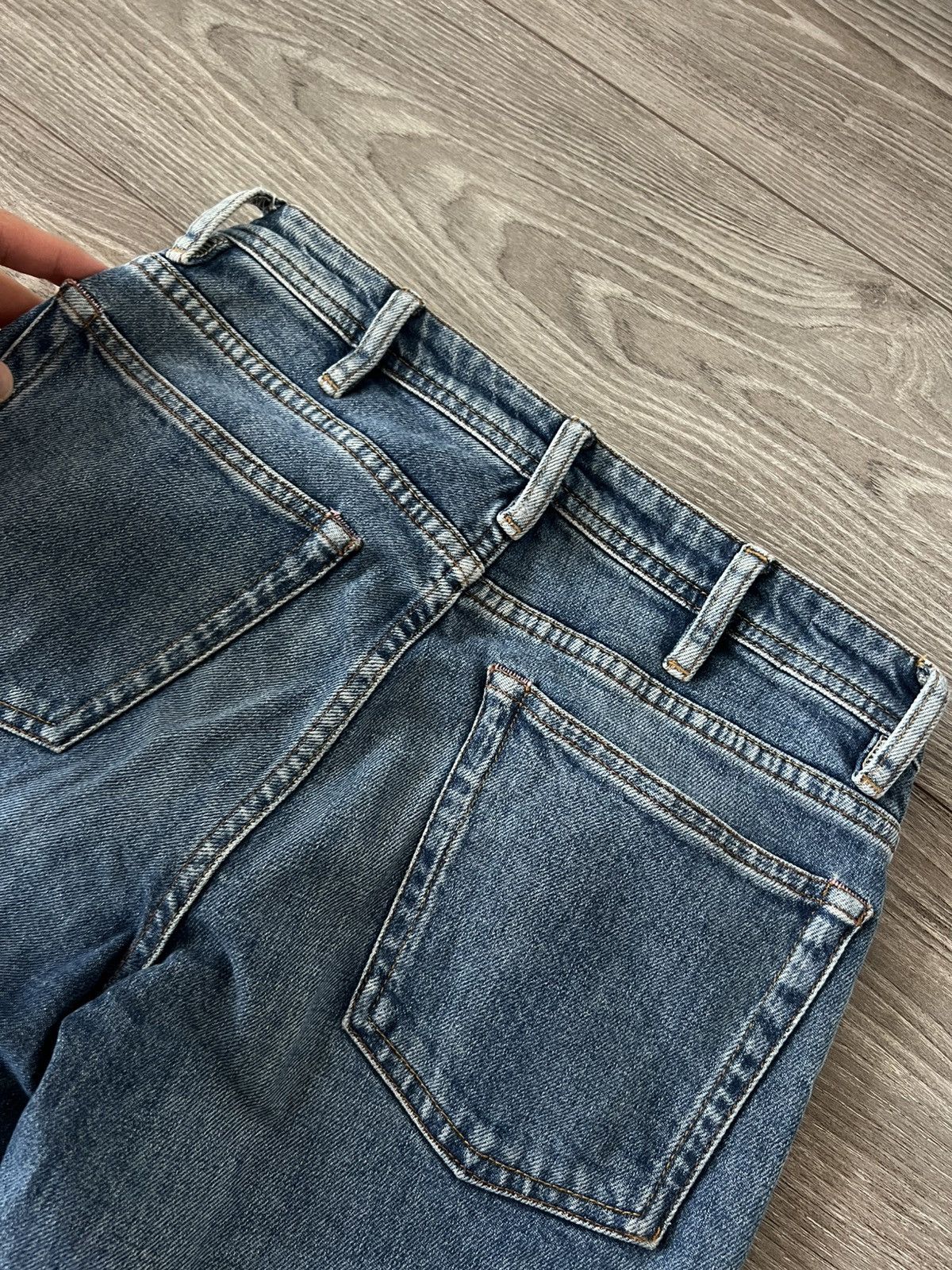 Acne Studios Acne Studios Bla Konst Made in Italy 26/32 Pink Knited Jeans Size 26" / US 2 / IT 38 - 14 Thumbnail