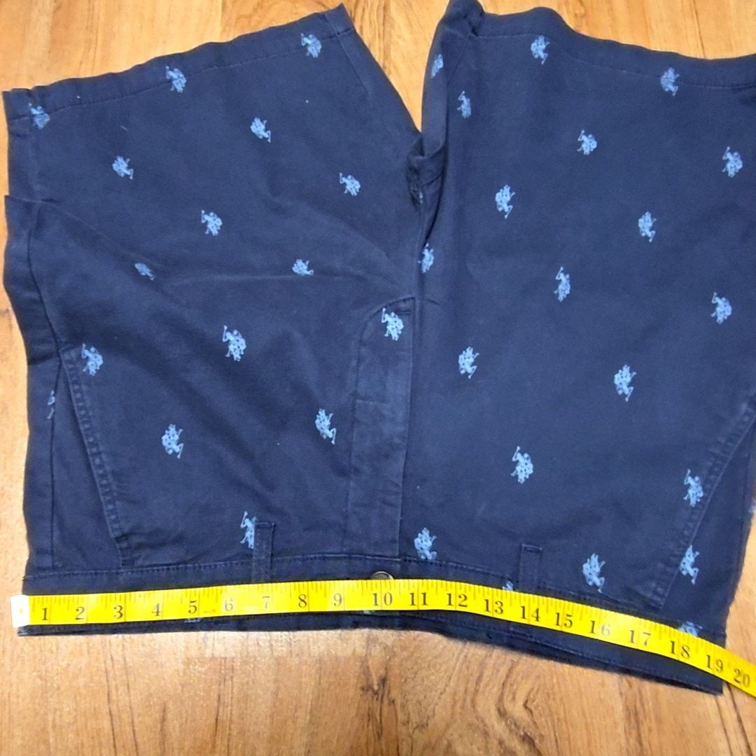U.S. Polo Assn. U.S. Polo Assn. Shorts Navy Blue Embroidered Mens 38 Shorts Size US 38 / EU 54 - 9 Thumbnail