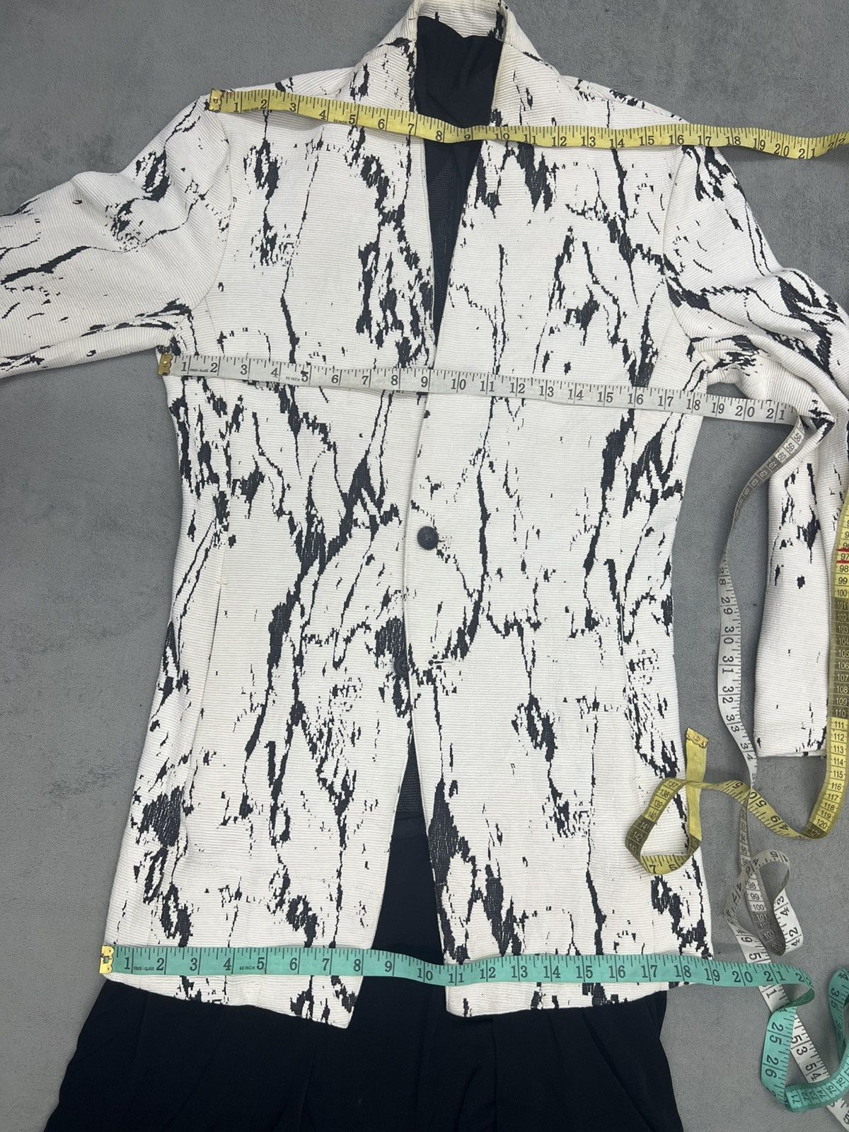 Tornado Mart ARCHIVES💥💥💥TORNADO MART CRACK JACQUARD GATHERED JACKET Size US M / EU 48-50 / 2 - 12 Thumbnail