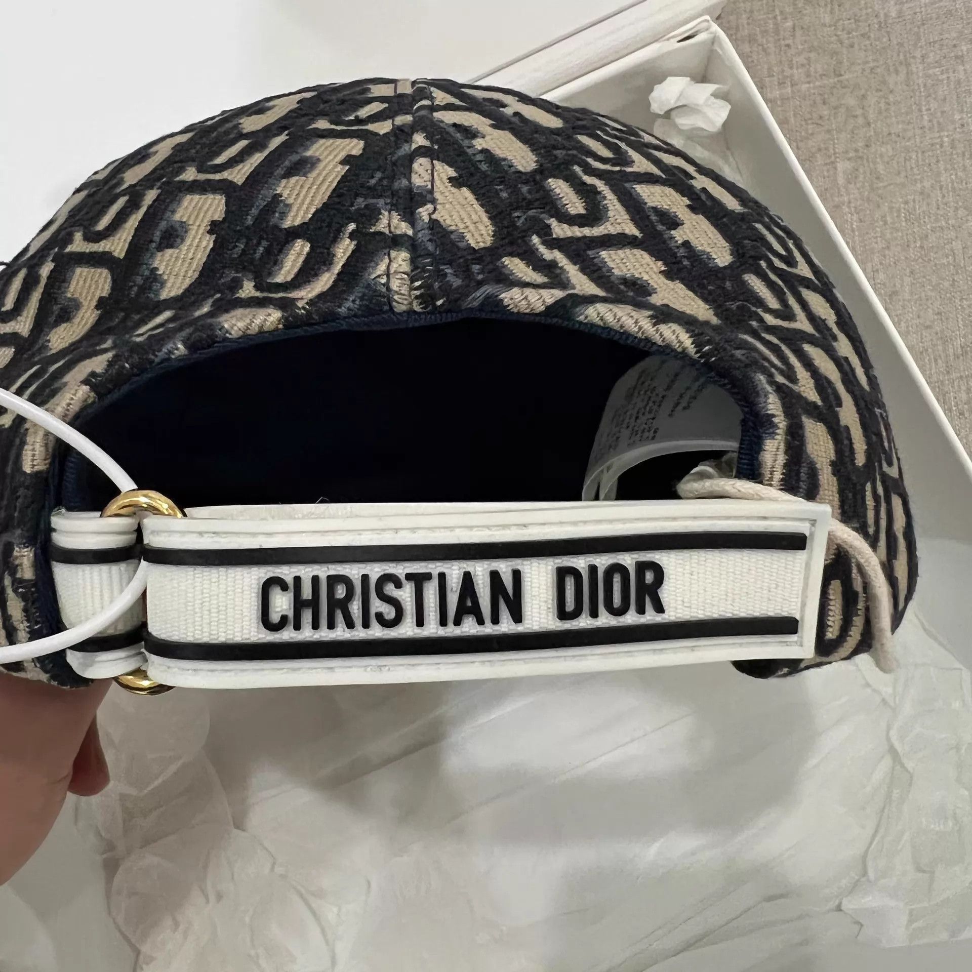 Dior Dior Oblique Baseball Cap 99 New 57 Adjustable Size ONE SIZE - 5 Thumbnail