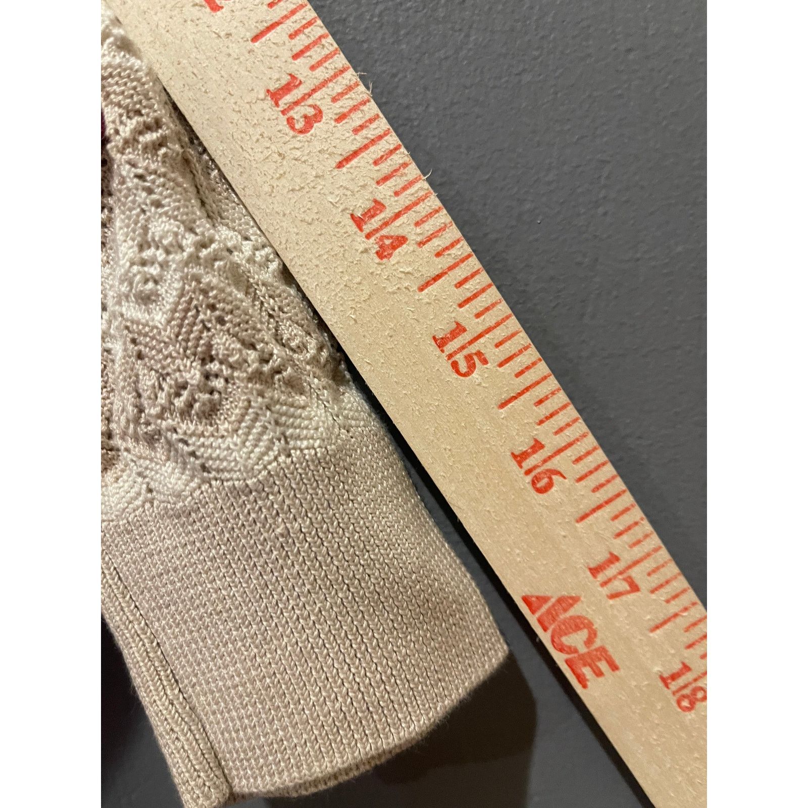 Brooks Brothers Brooks Brothers XS Textured Knit Cardigan Beige Cotton Size XS / US 0-2 / IT 36-38 - 4 Thumbnail