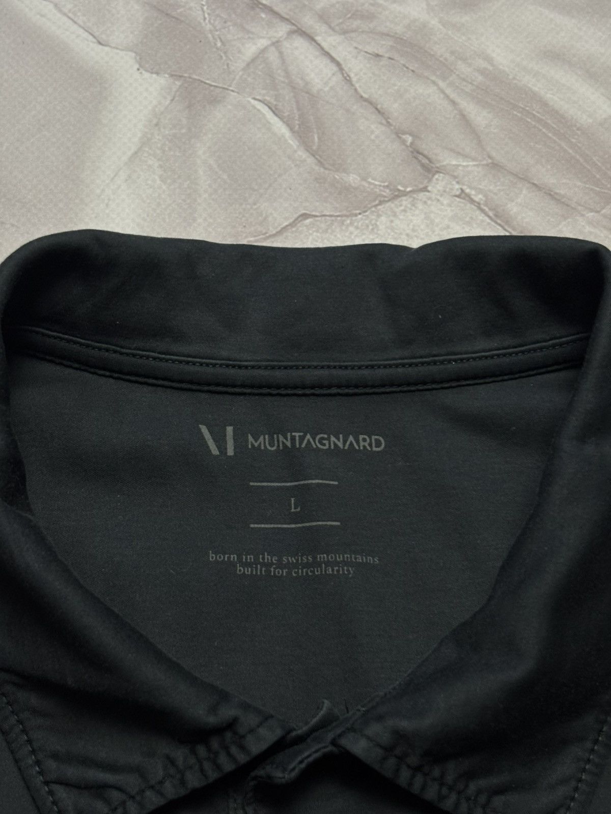Other Muntagnard Supreme Polo Shirt 2.0 Black Quiet Luxury Mens L Size US L / EU 52-54 / 3 - 6 Thumbnail