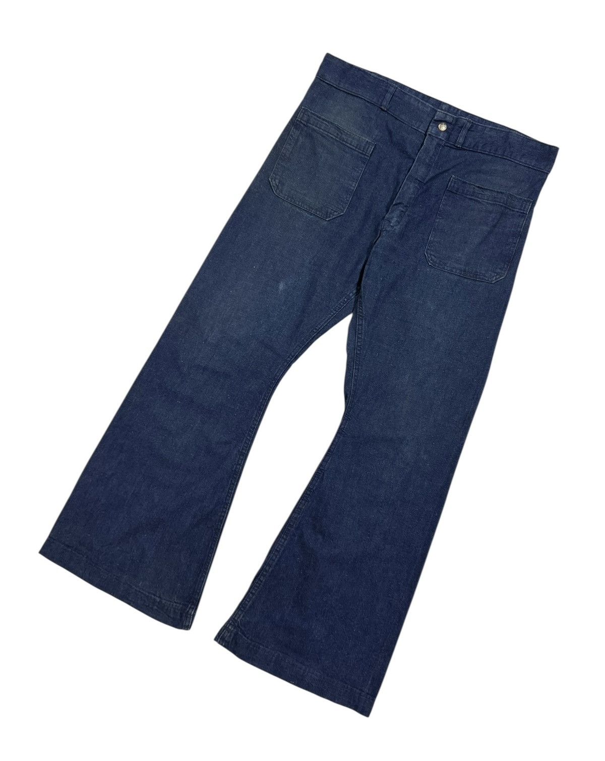 Buzz Rickson's × Vintage Vtg🔥70’s Seafarer Bell Bottom Seagoing Uniform Corp Size US 36 / EU 52 - 6 Thumbnail