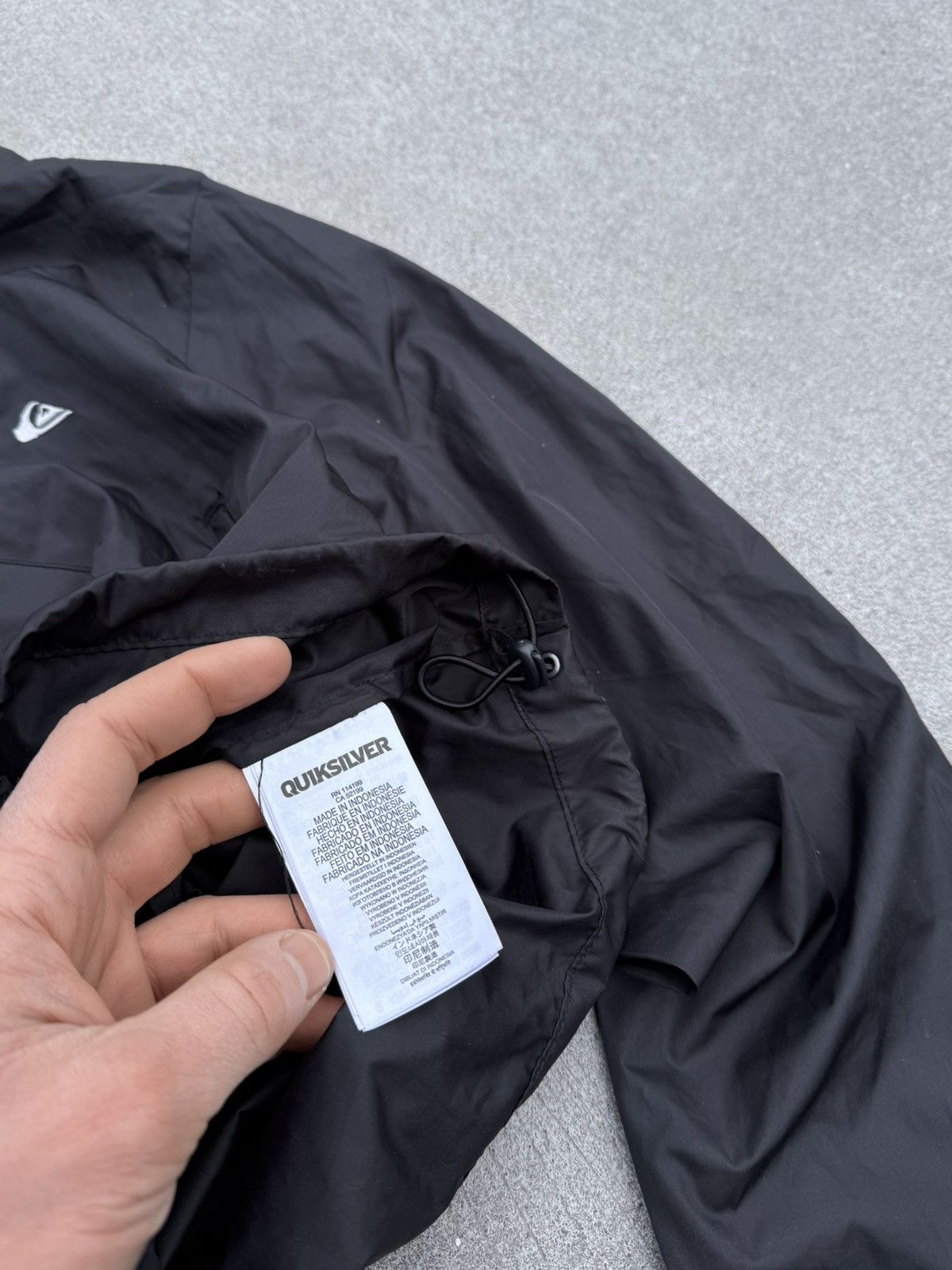 Other Vintage Quiksilver streetwear nylon jacket Size US M / EU 48-50 / 2 - 8 Thumbnail