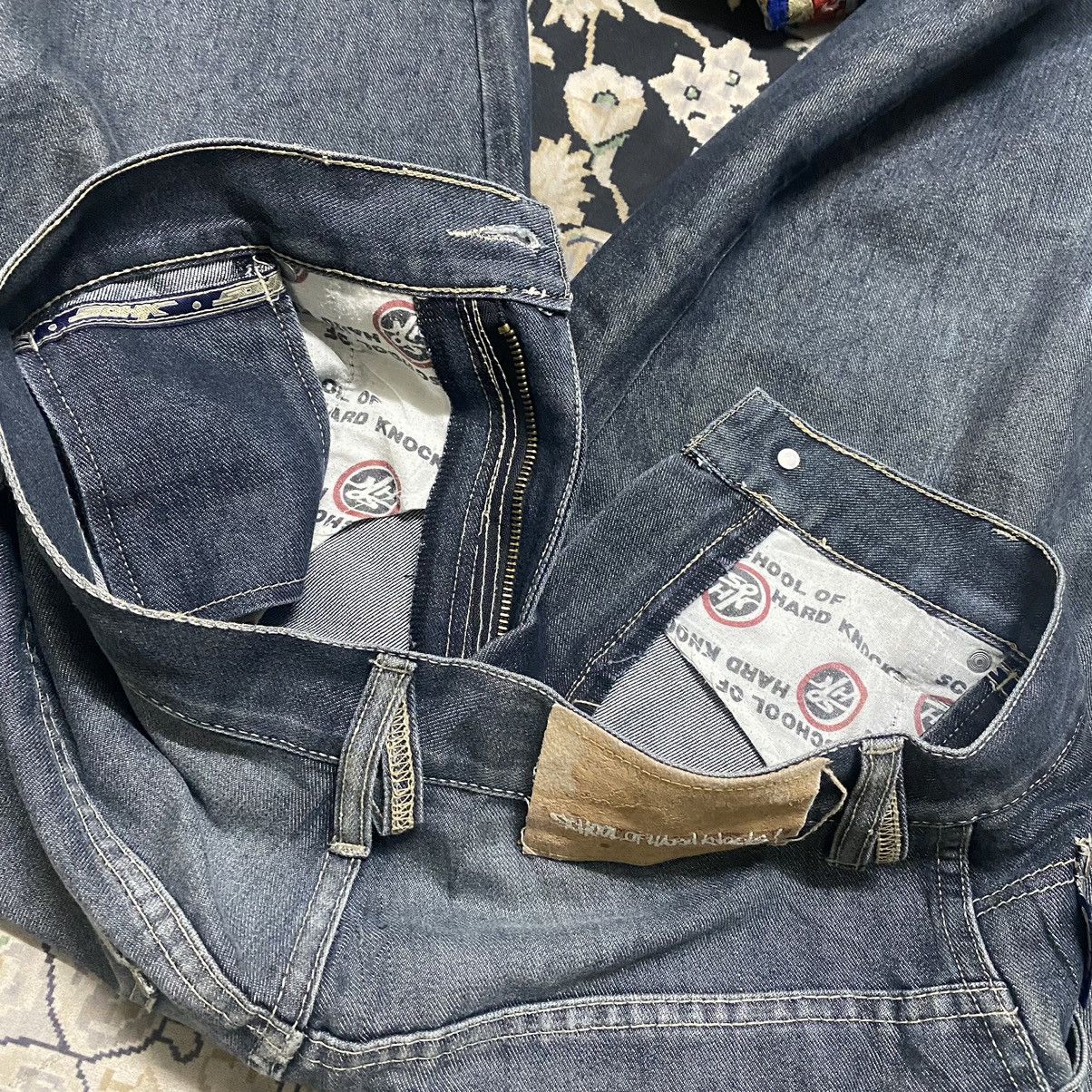 JNCO Vintage SOHK School Of Hard Knocks Denim Baggy Pants Size US 31 - 20 Thumbnail