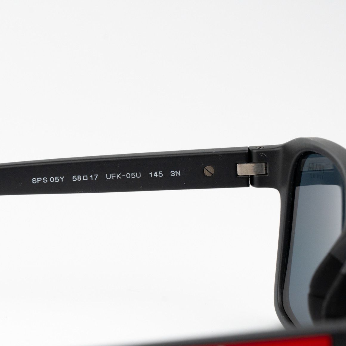 Prada NEW Prada Linea Rossa PS05YS UFK05U Rectangle Sunglasses Size ONE SIZE - 9 Thumbnail